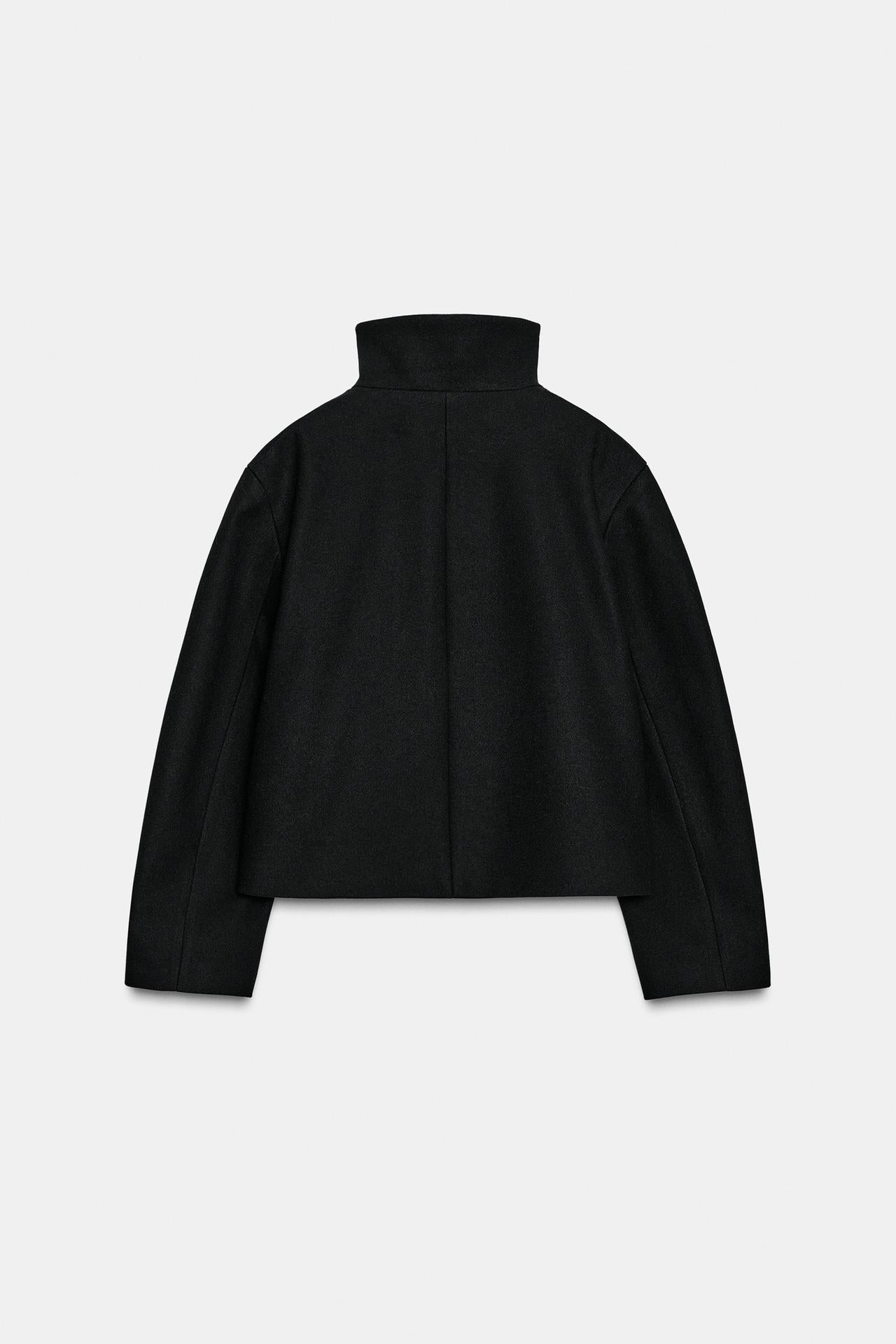 Cappotto a collo alto