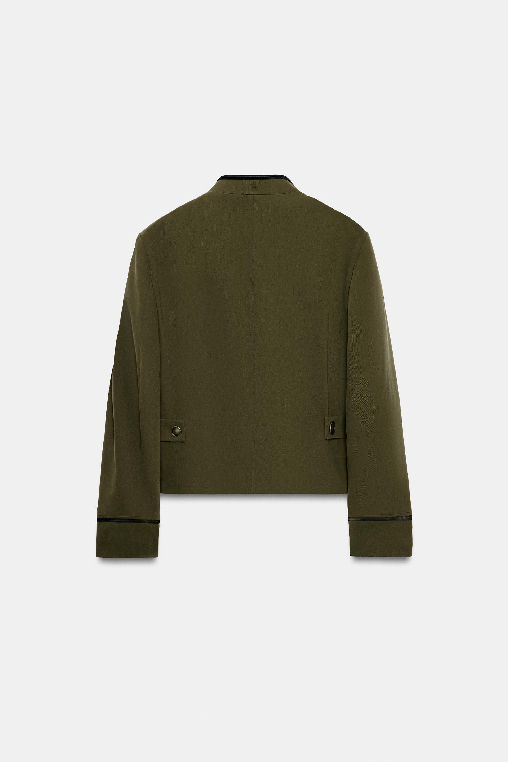Blazer con Spalline Imbottite