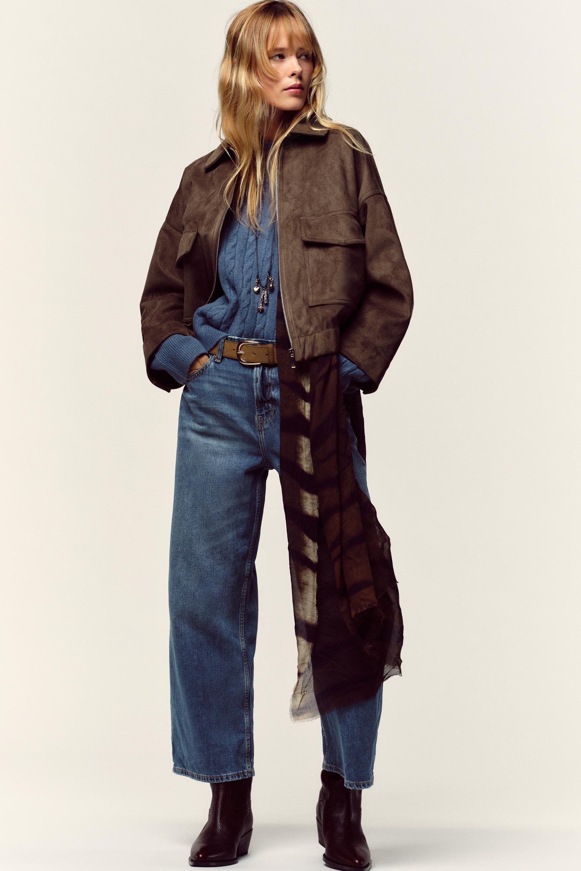 Suede Utility Jacket