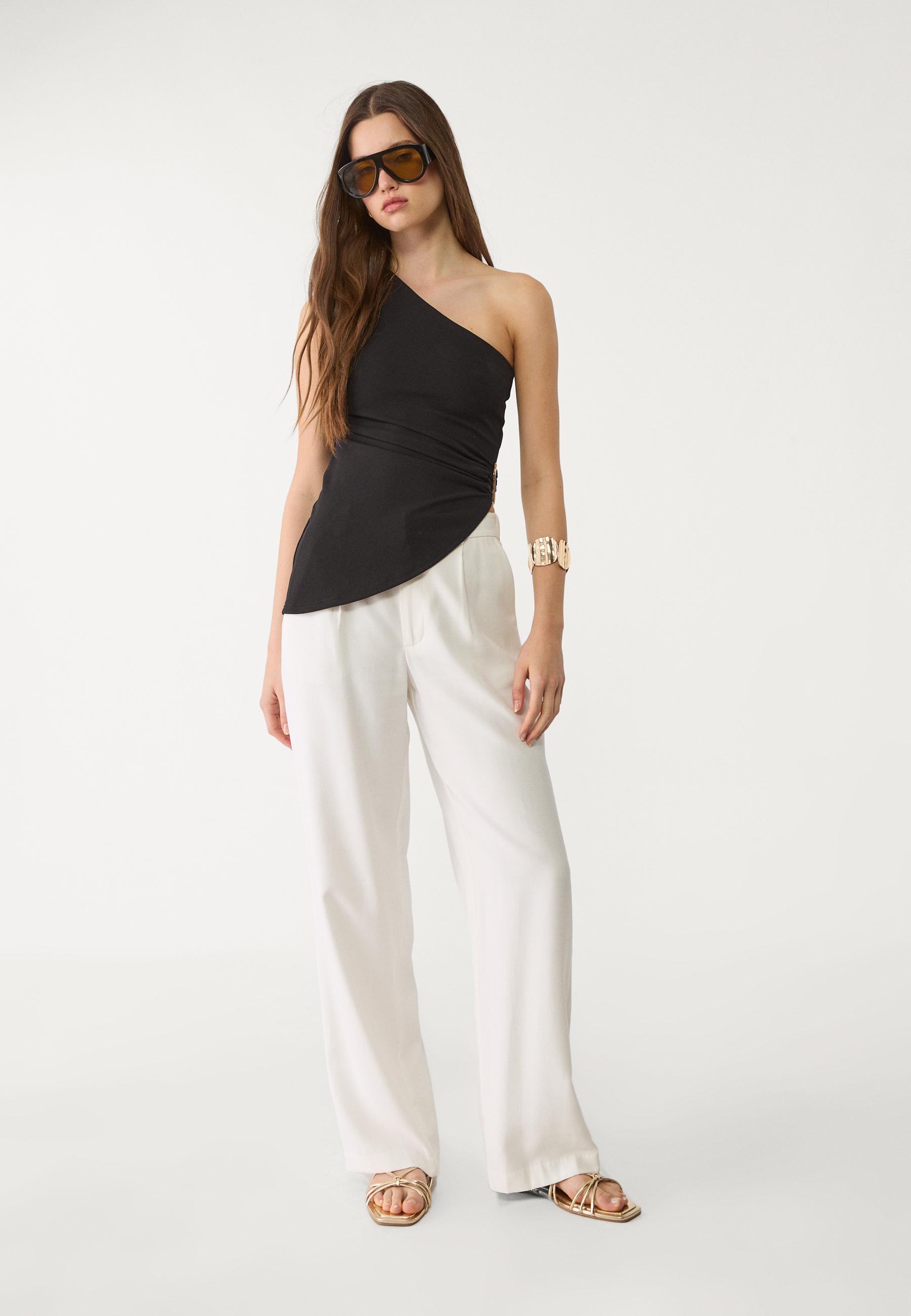 The Asymmetra One-Shoulder Top