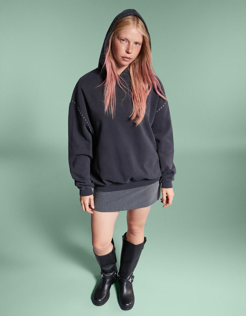 Studded Hoodie