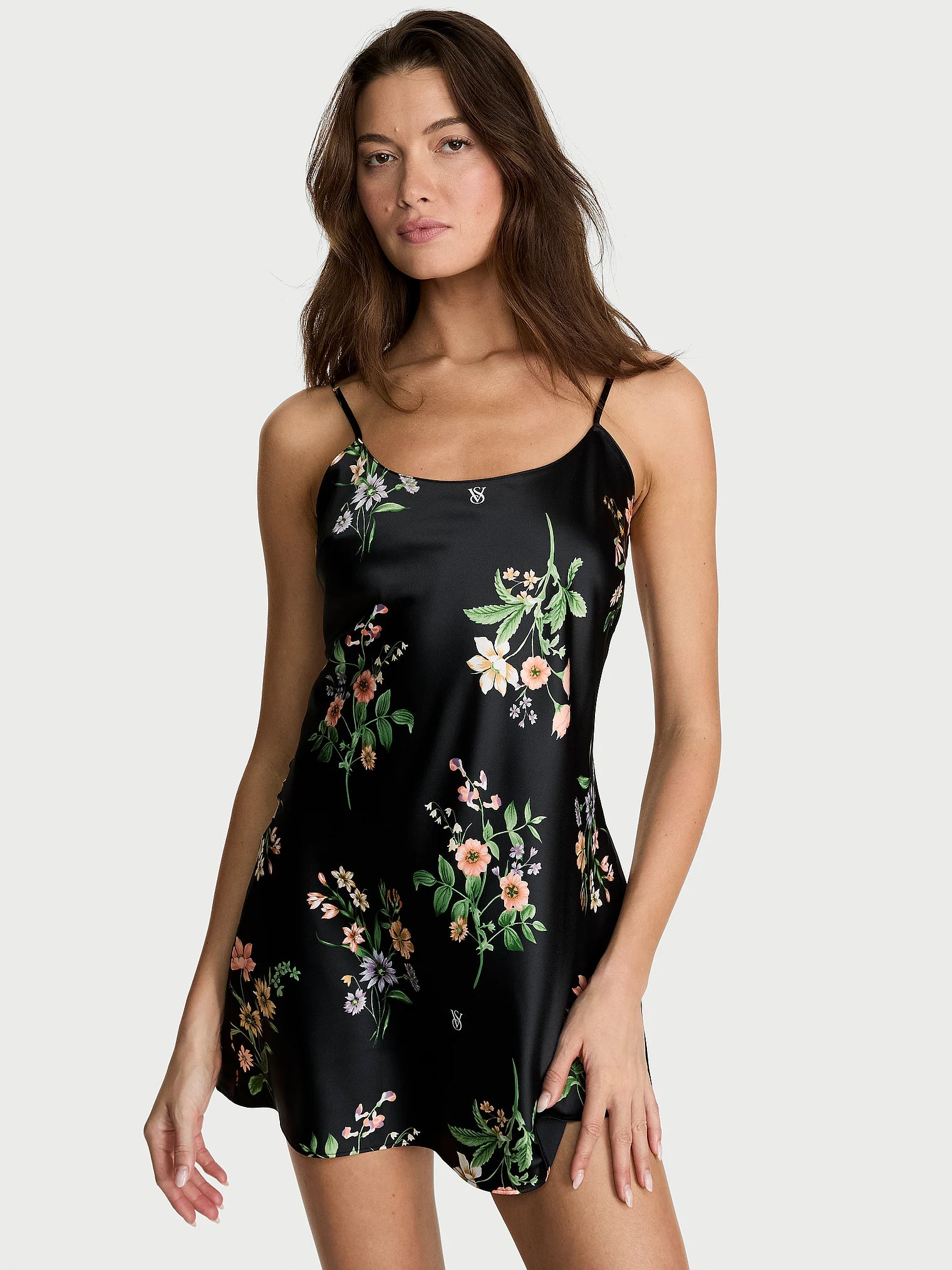 Heritage Stripe Mini Slip Dress