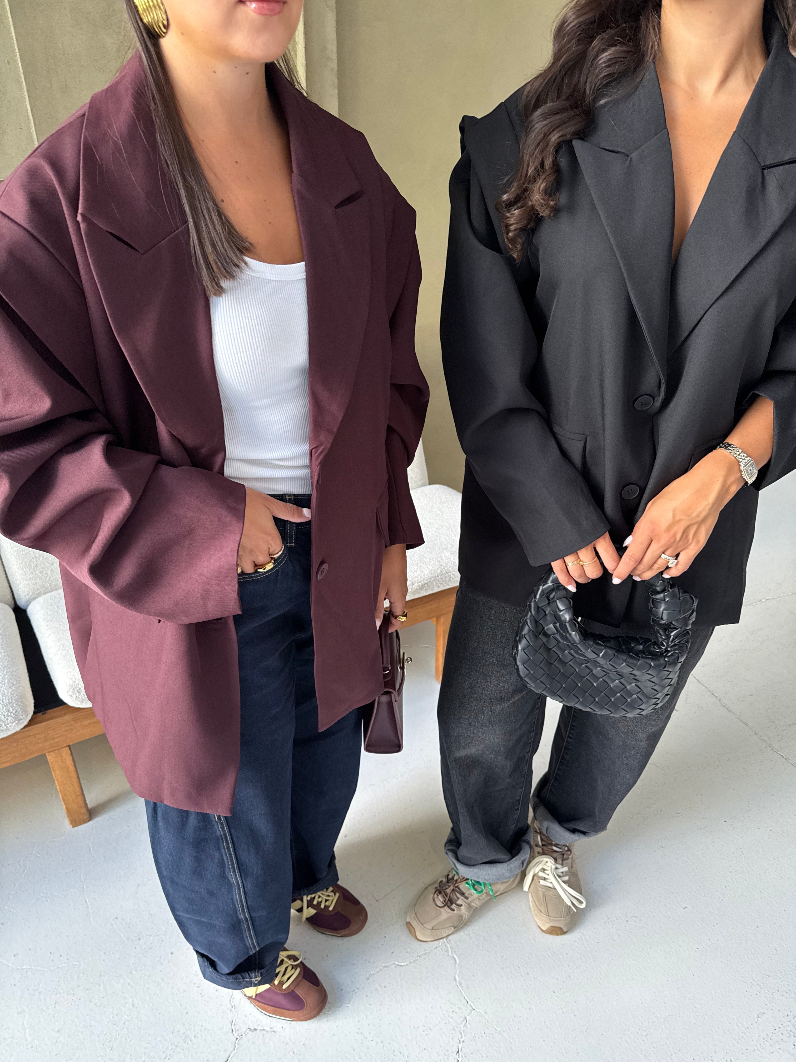 Bordeaux Power Blazer