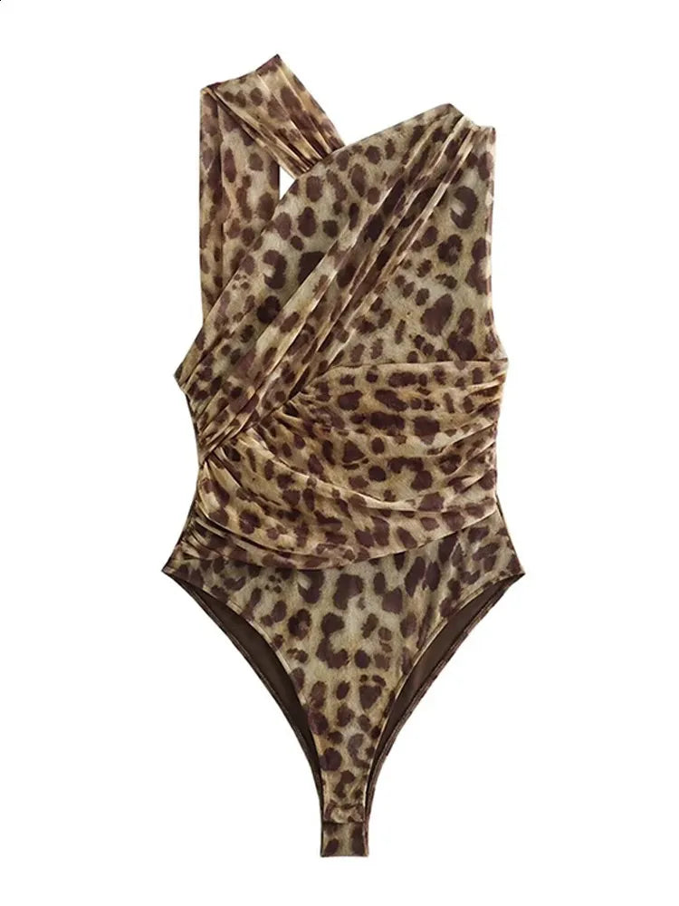 Savanna Luxe Leopard One-Piece Swimsuit