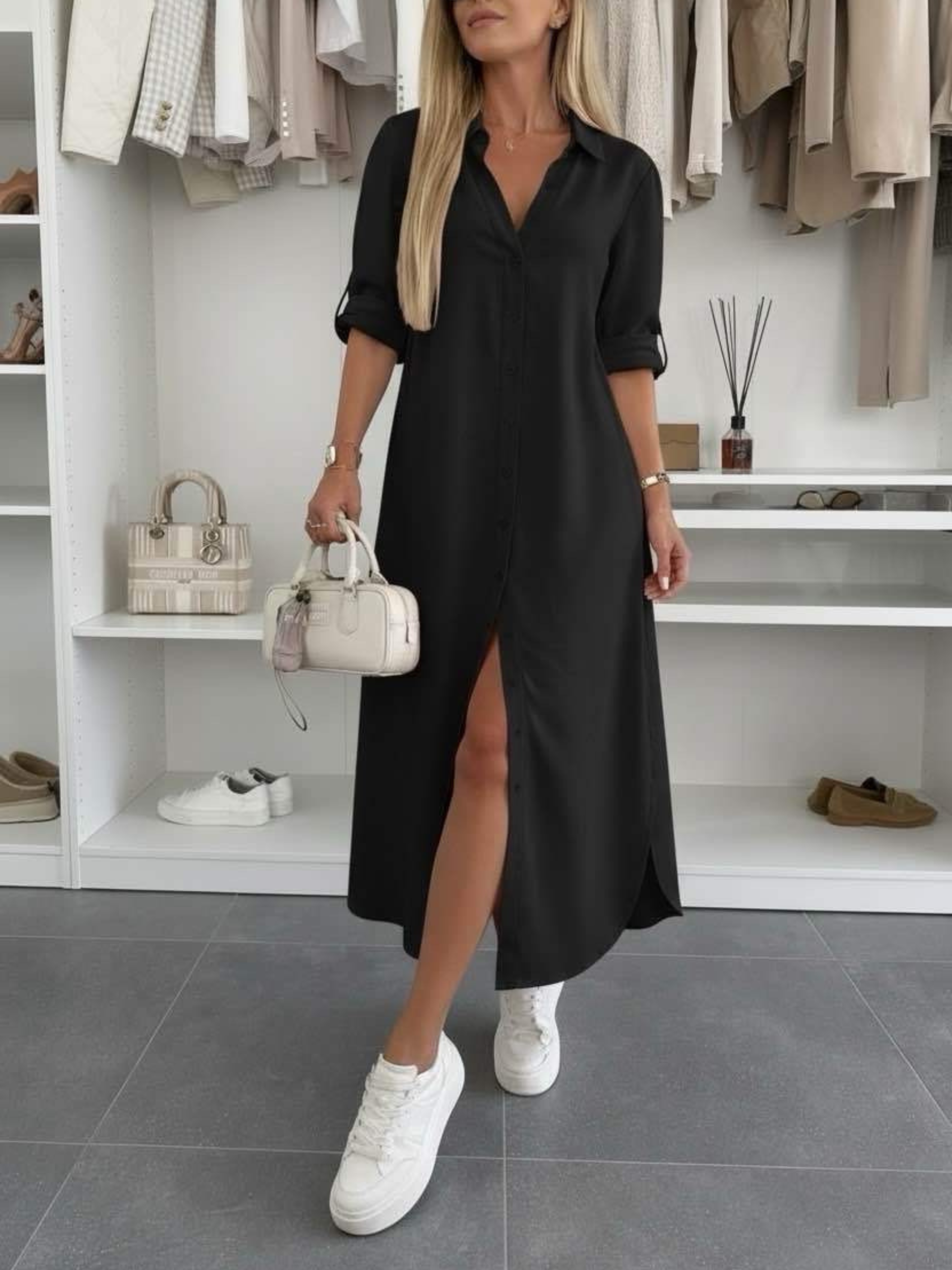Maria | Camicia-vestito oversize