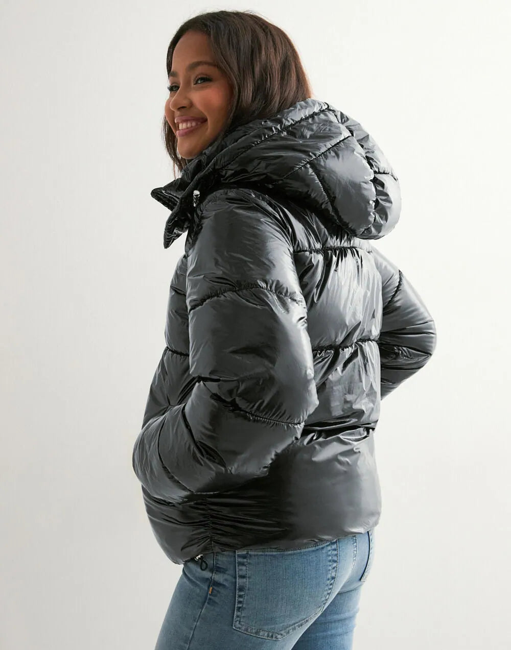 Everyday Shiny Puffer Jacket