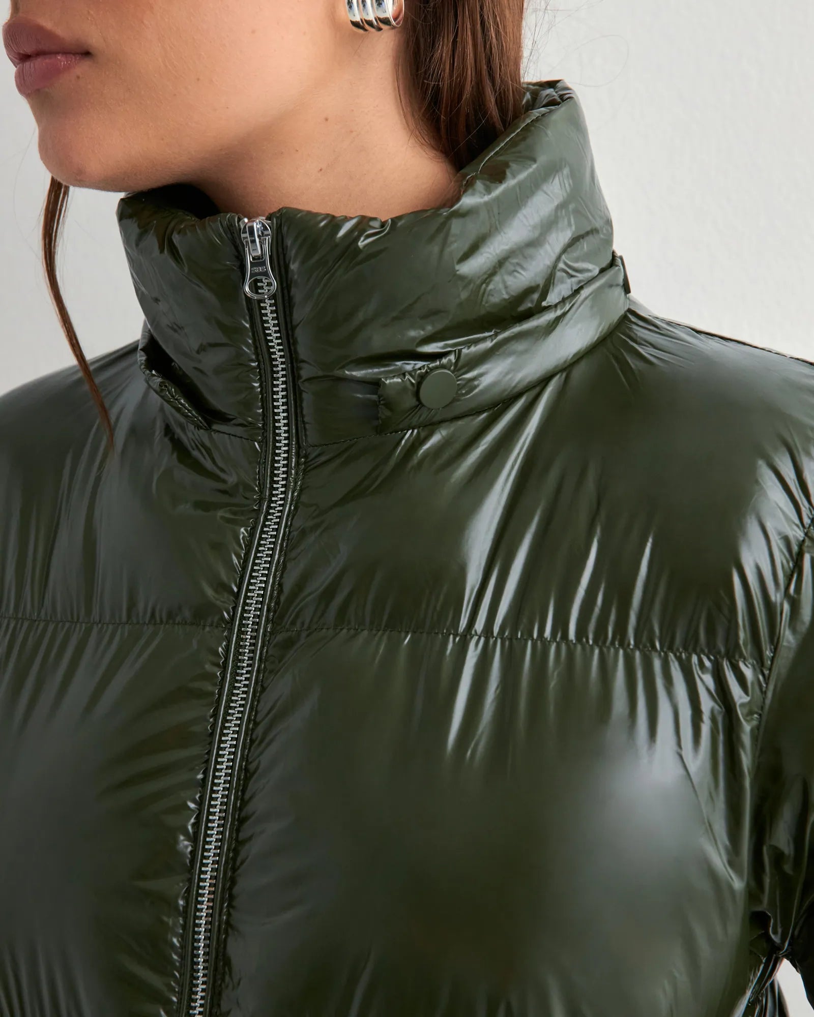Everyday Shiny Puffer Jacket
