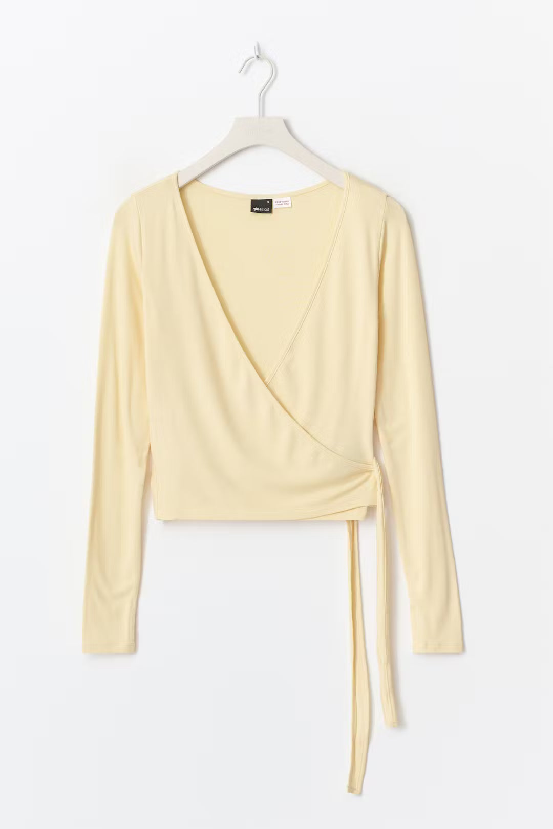 Soft Wrap Yellow Top