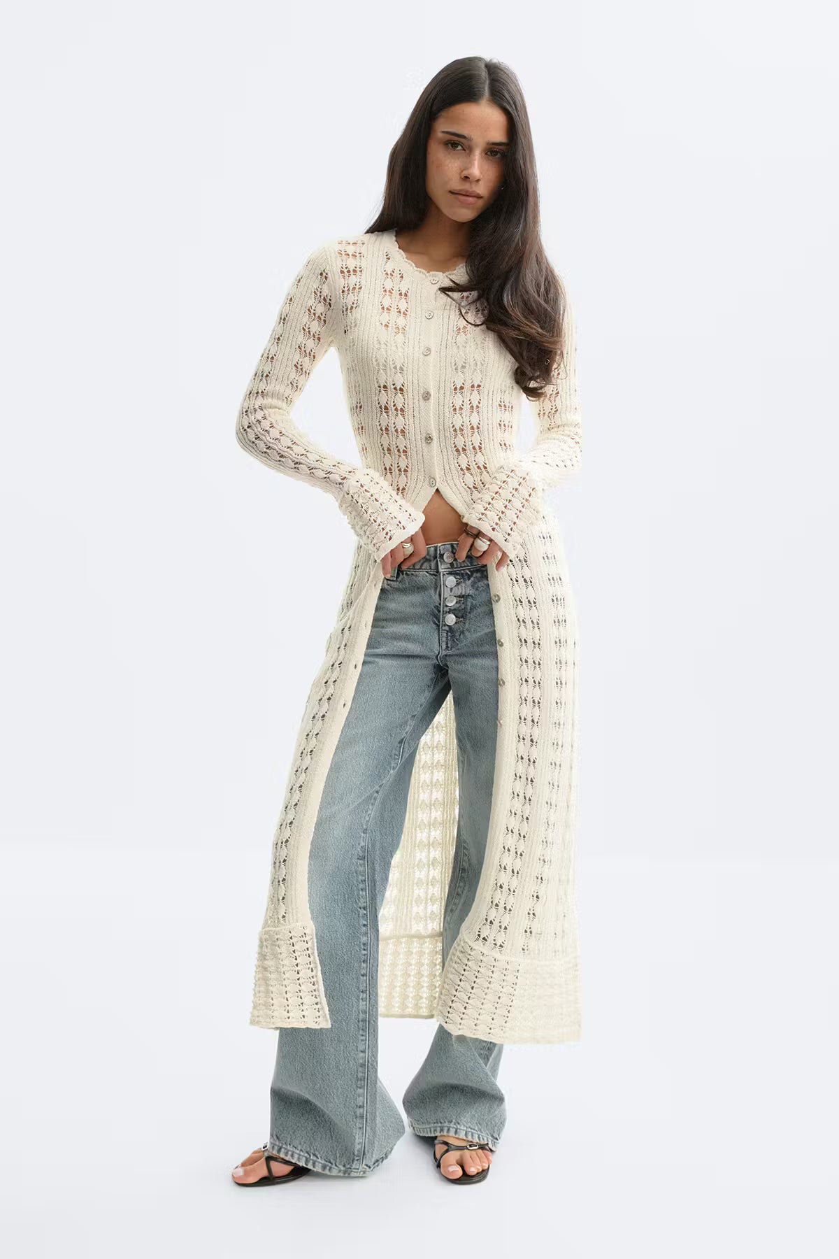 Knitted Crochet Dress