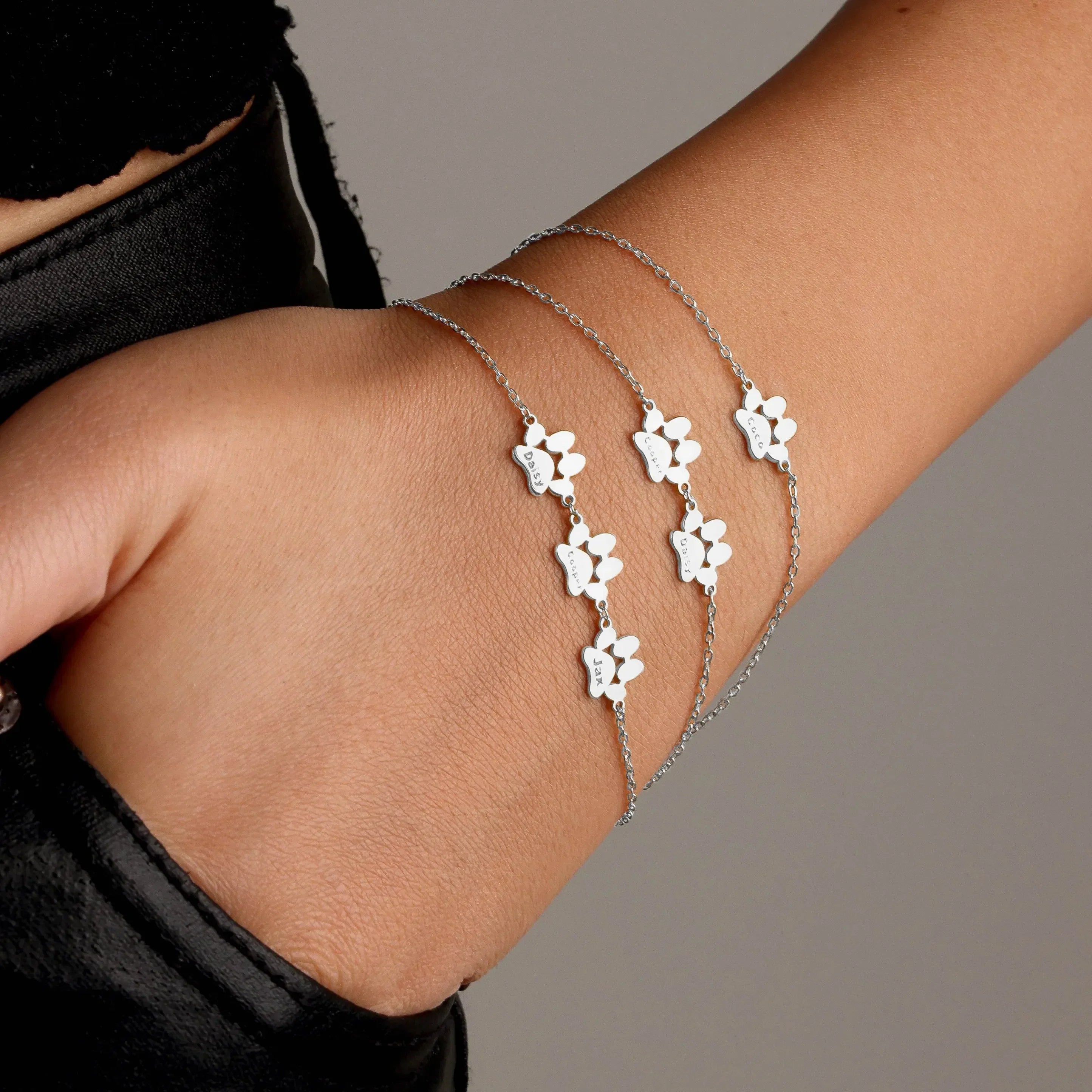 Bracciale con nome personalizzato per animali domestici