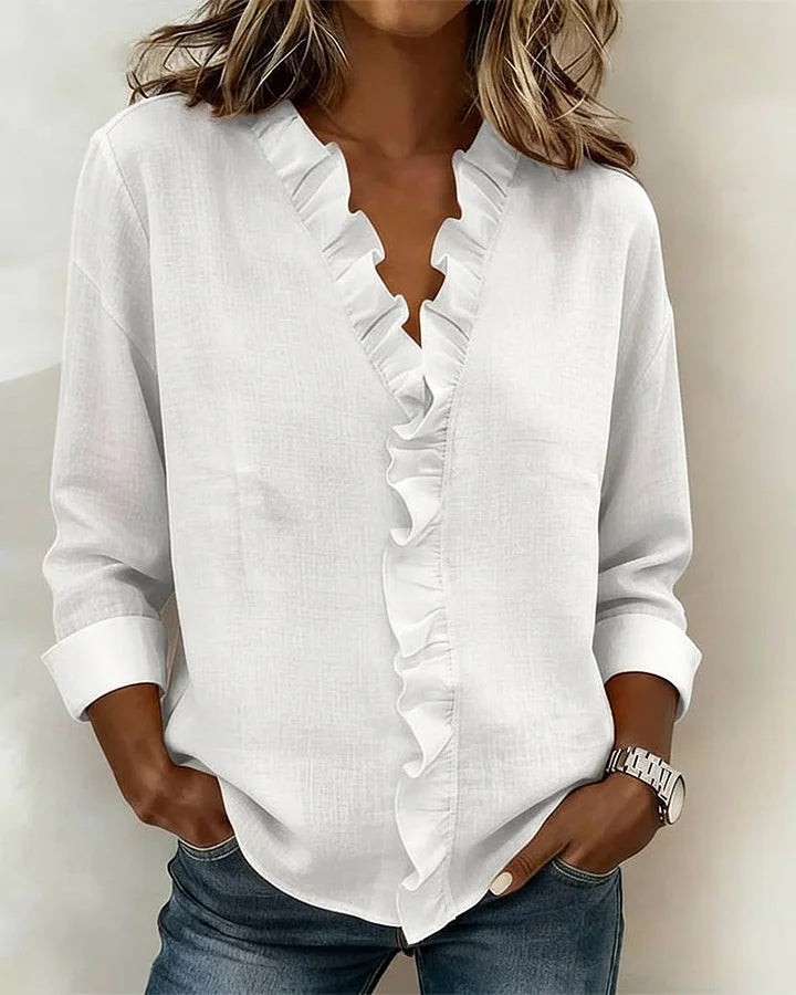 Camicetta Indie Ruffles
