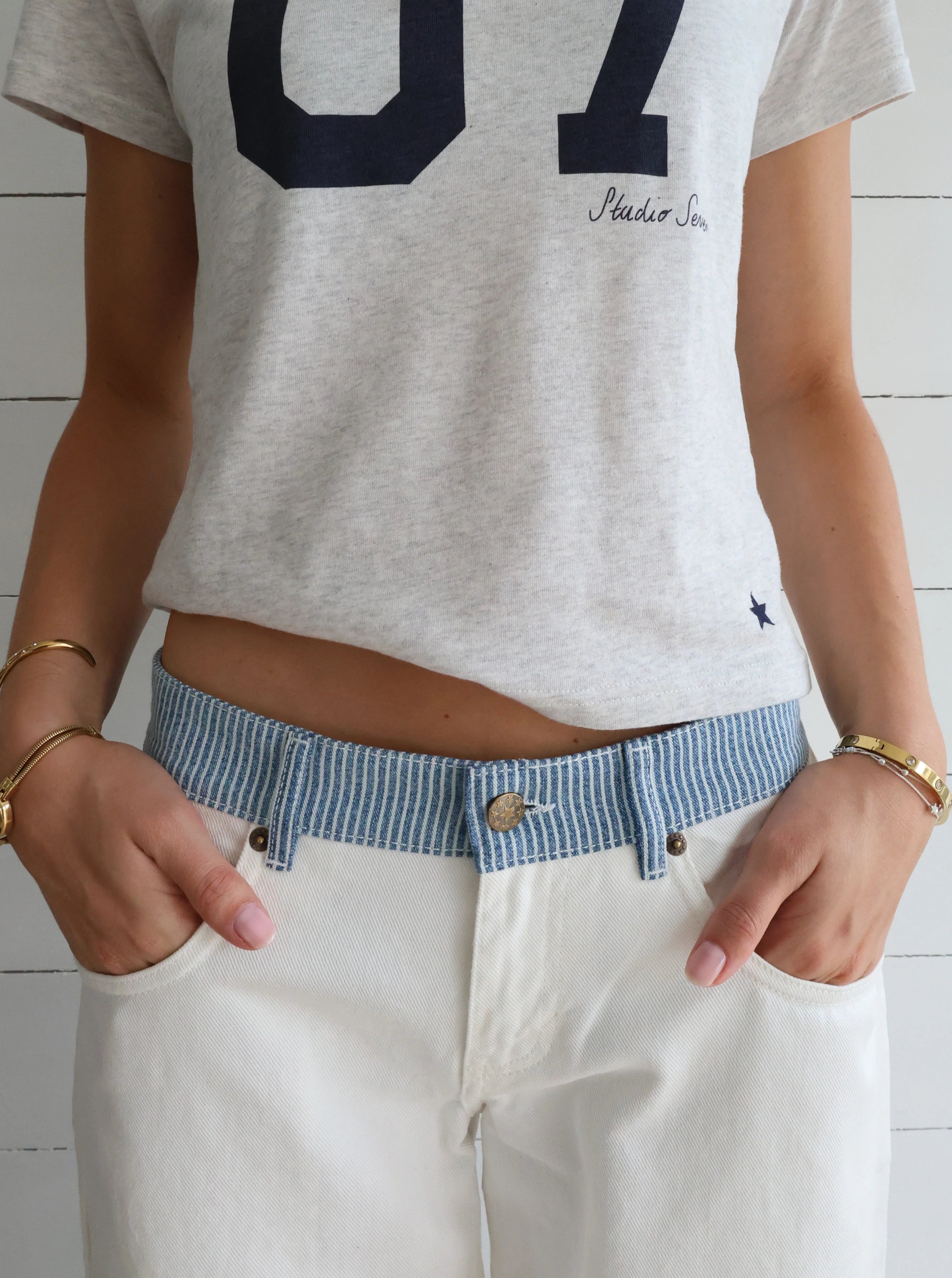 Serenity White Wide-Leg Pants