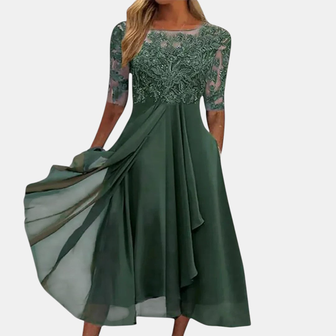 Melisa™ | Elegant Lace Dress