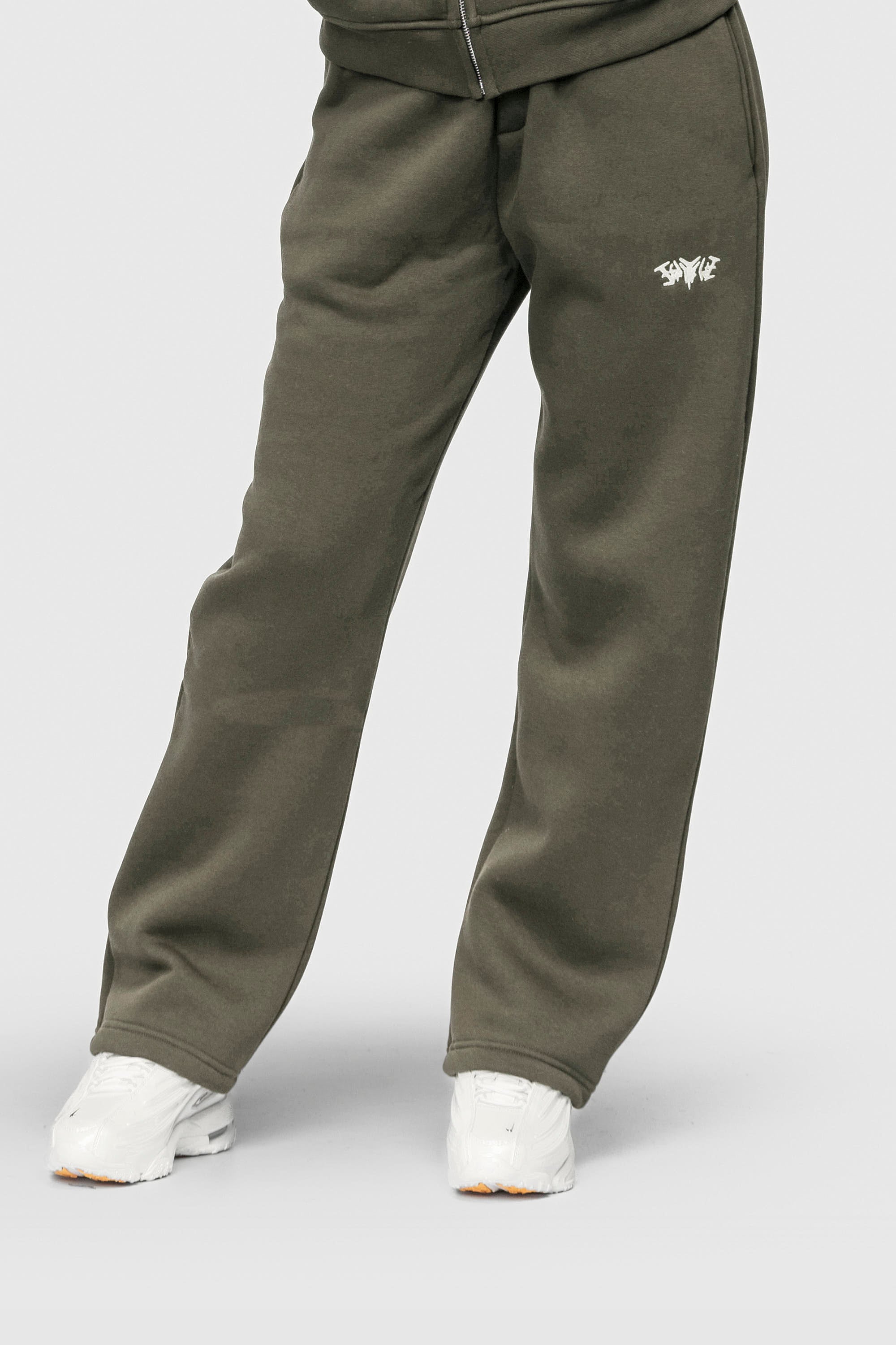 Basic Zipped Olive Set