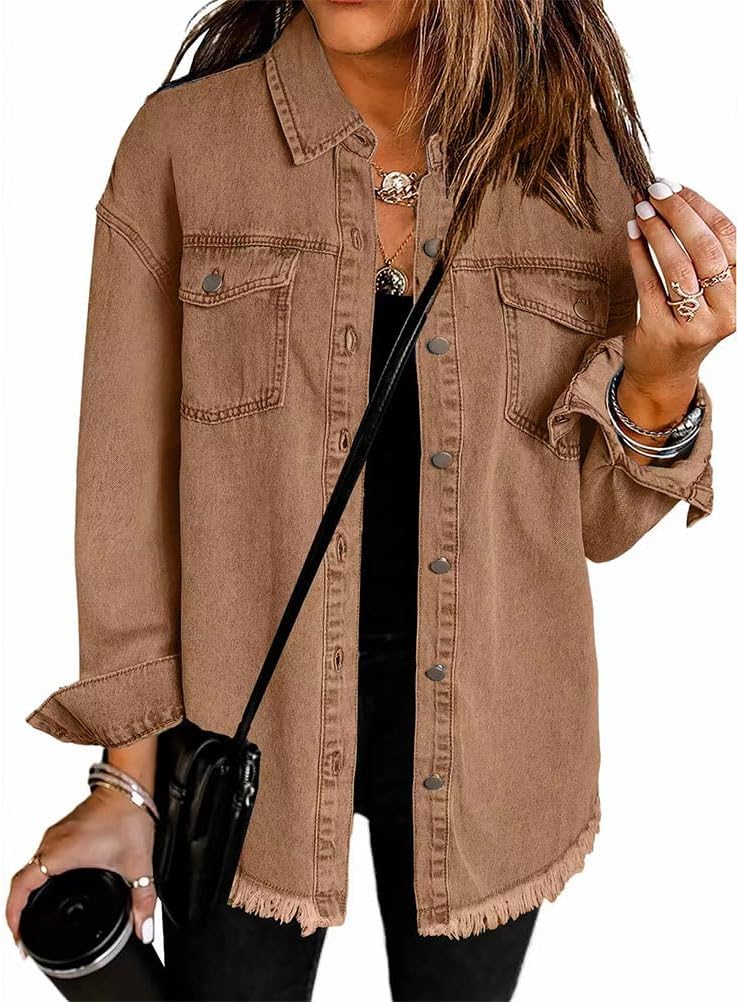 Classic Fringe Denim Jacket