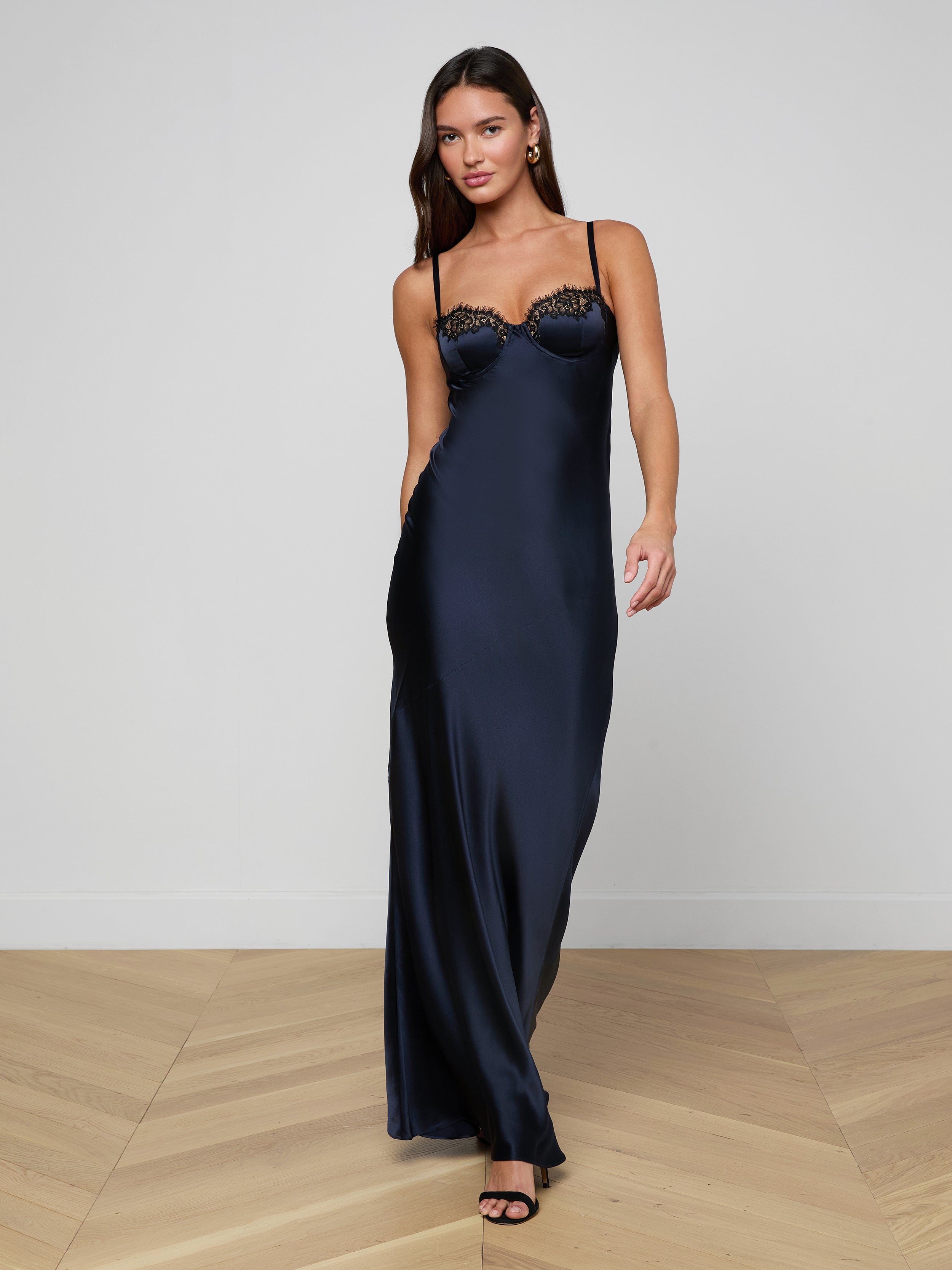 Lira Silk Lace Gown