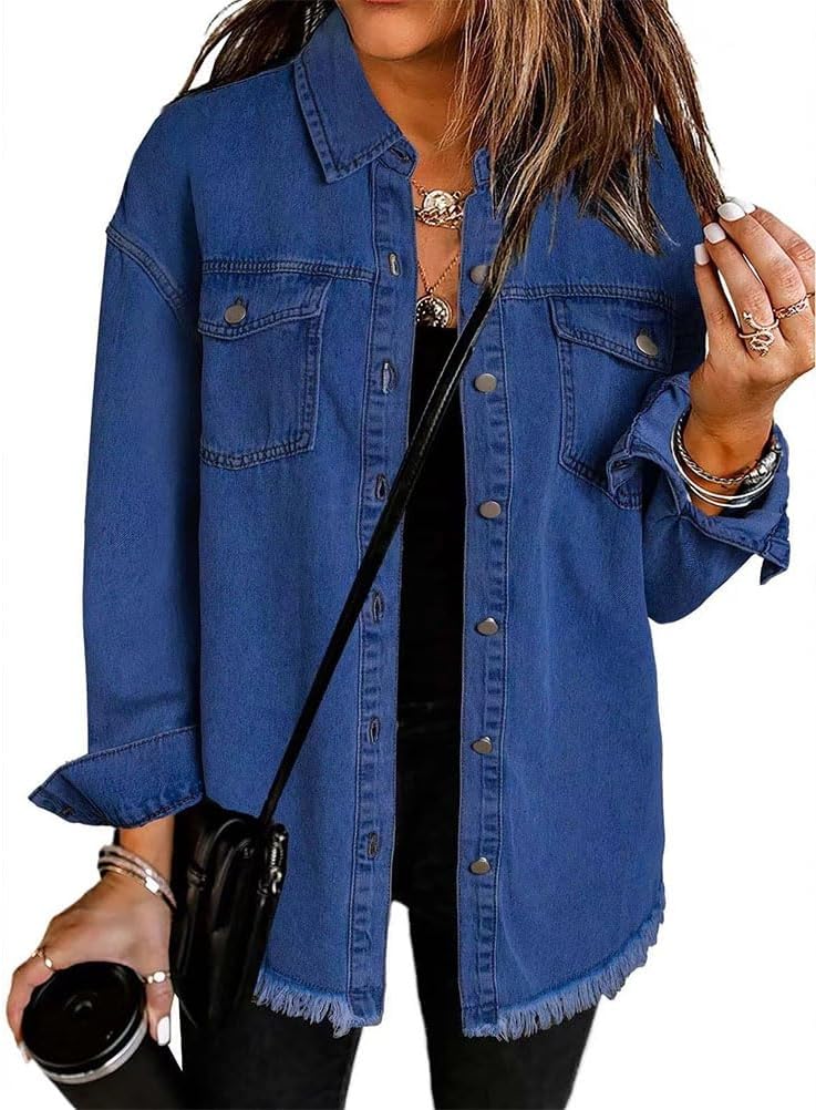 Classic Fringe Denim Jacket