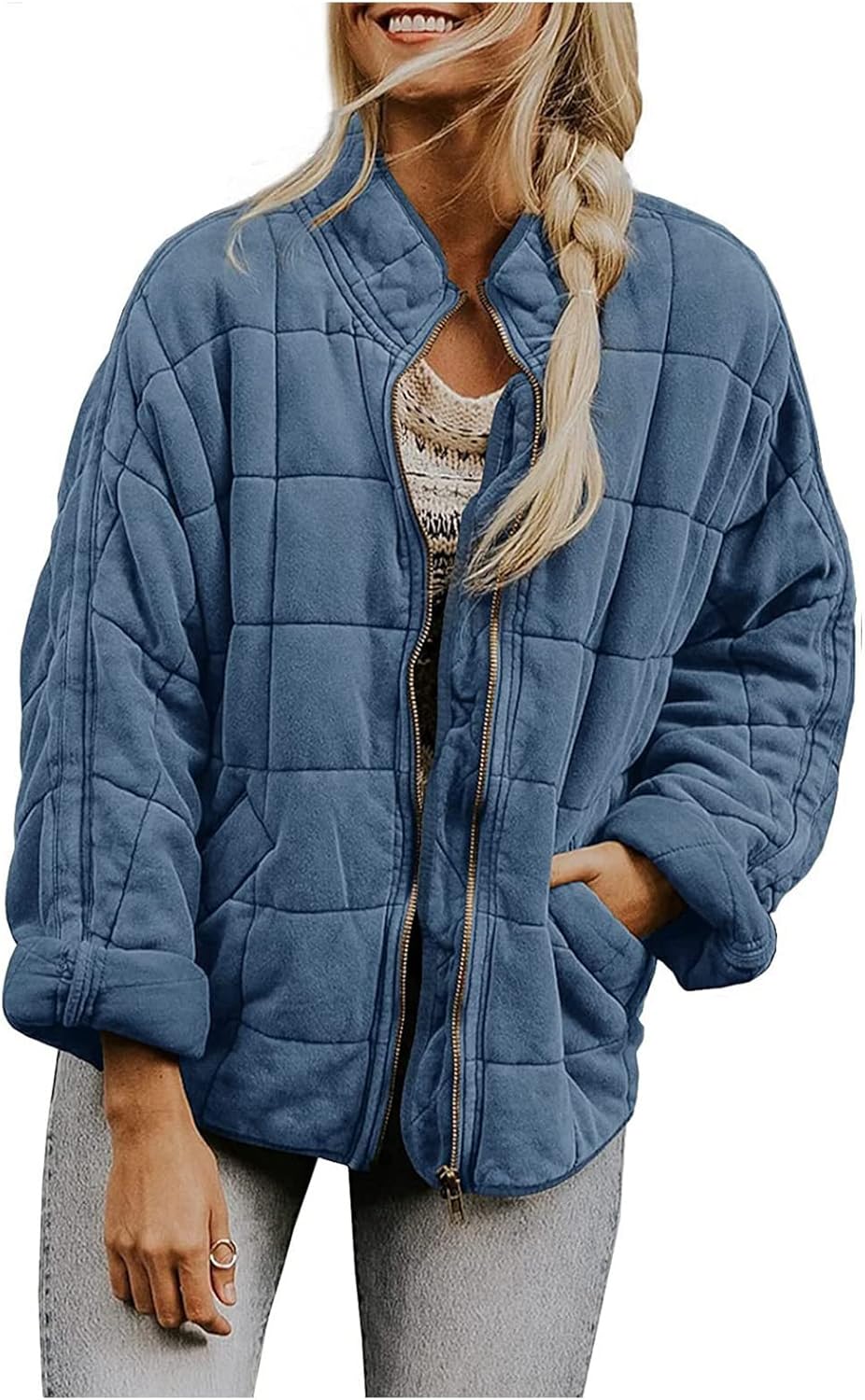 Oslo Quilted Bomber