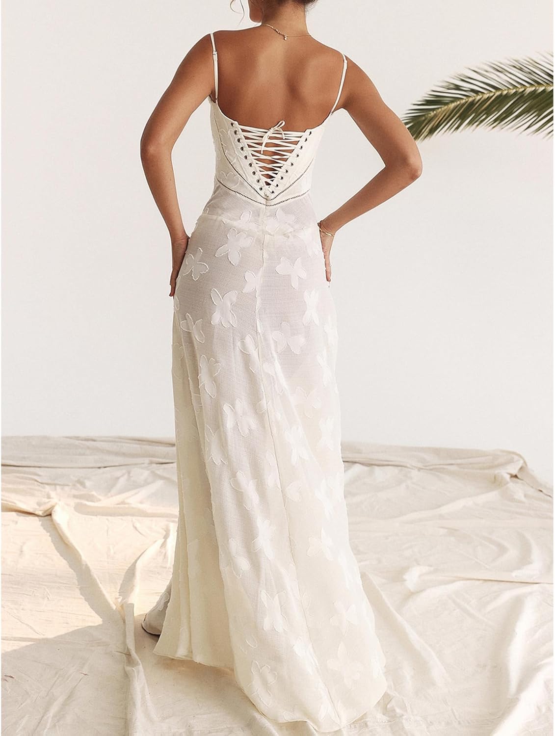 Ethereal Rose Satin Midi Dress