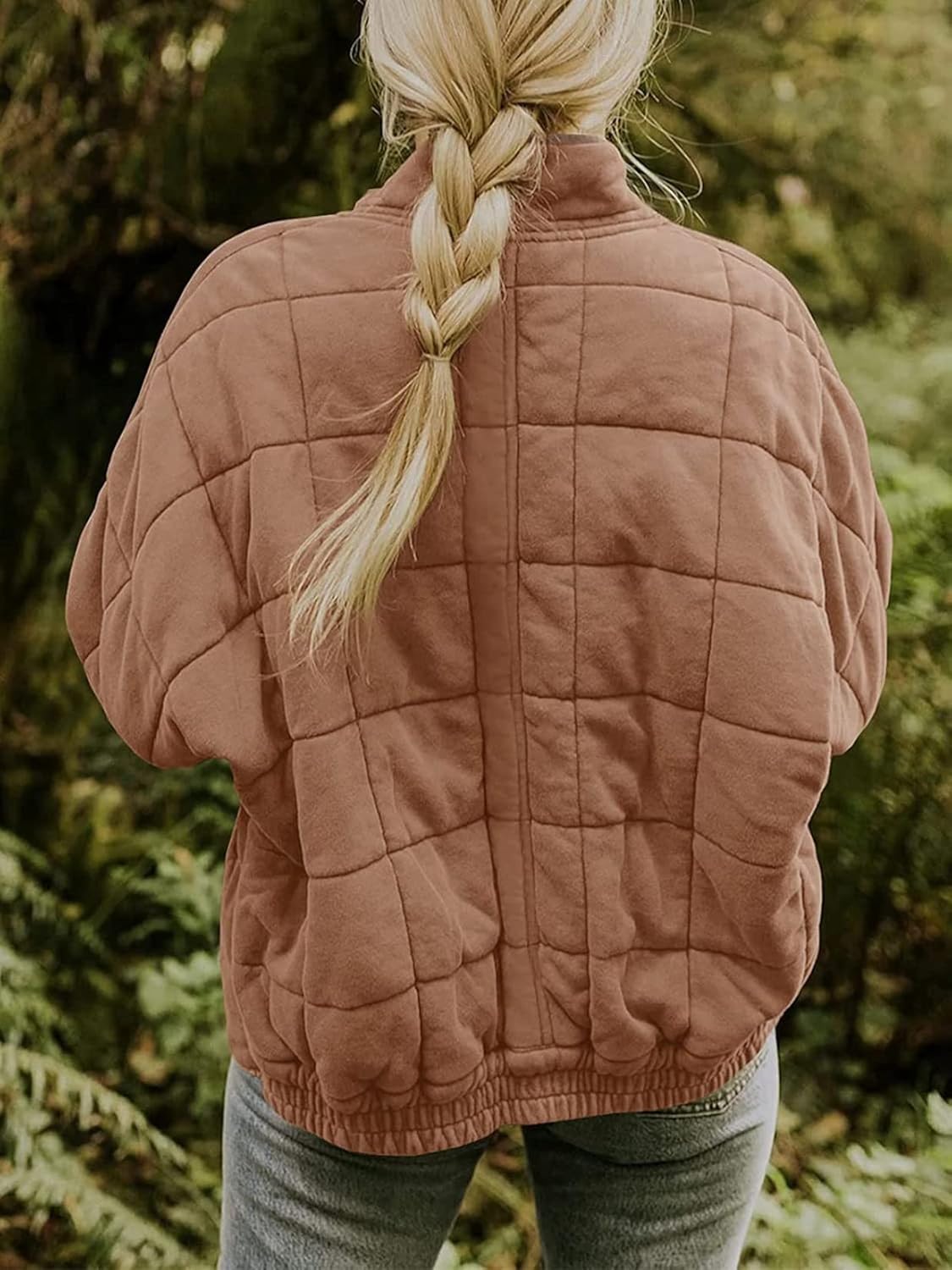 Oslo Quilted Bomber