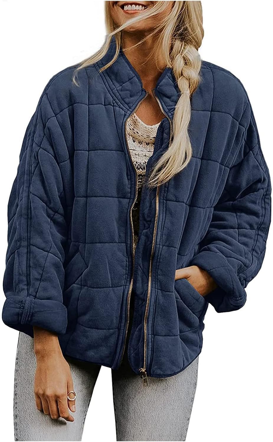 Oslo Quilted Bomber