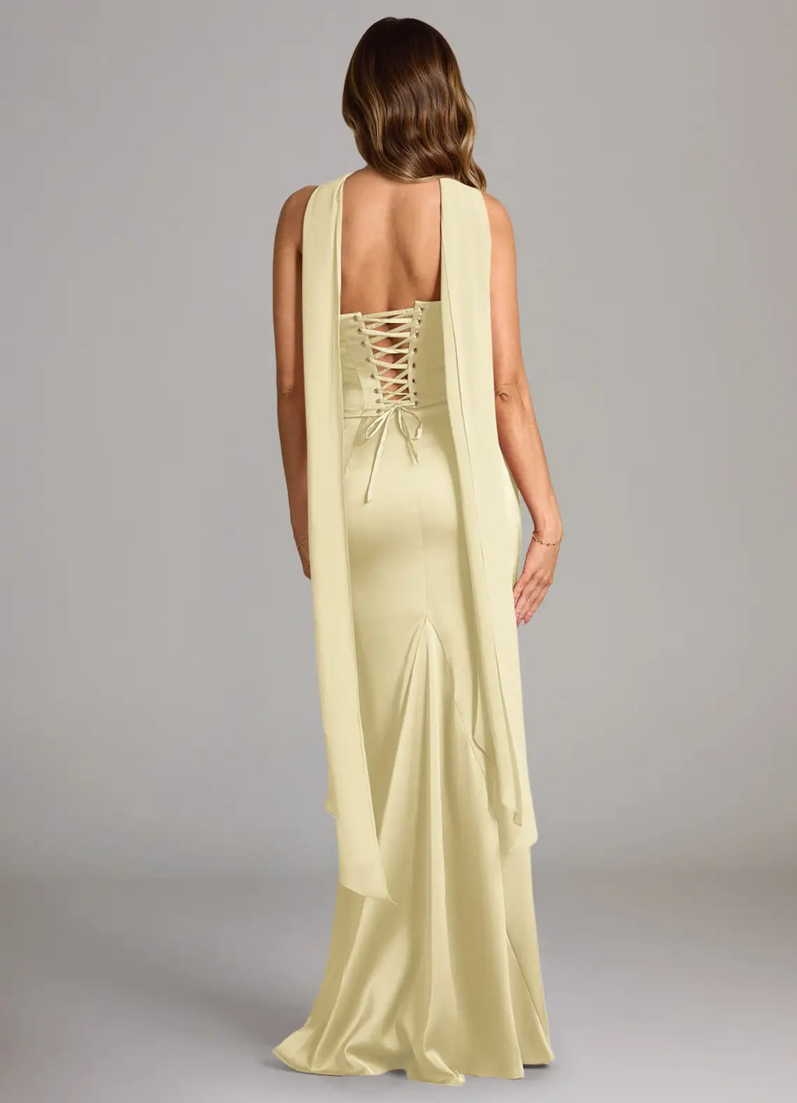 Golden Aura Maxi Dress
