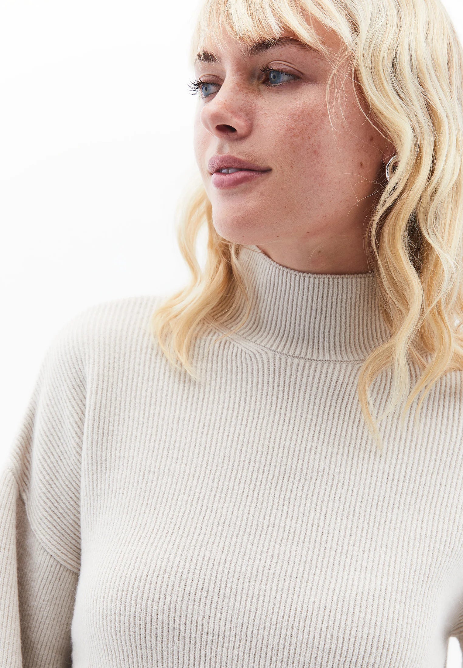 Cropped Knit Jumper