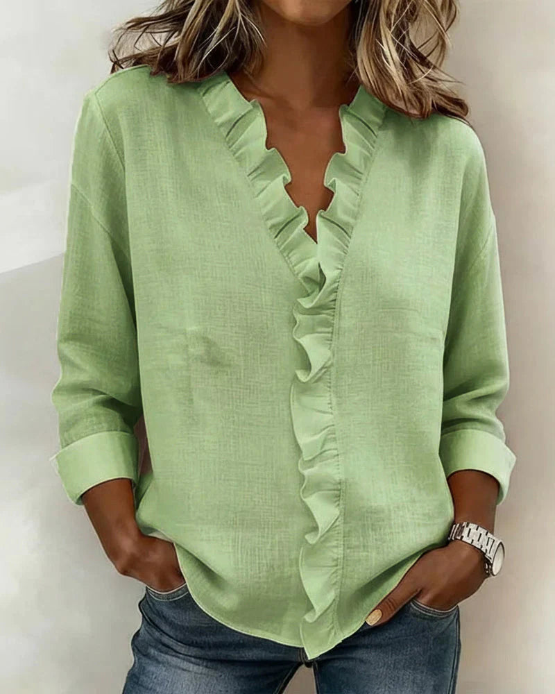 Camicetta Indie Ruffles