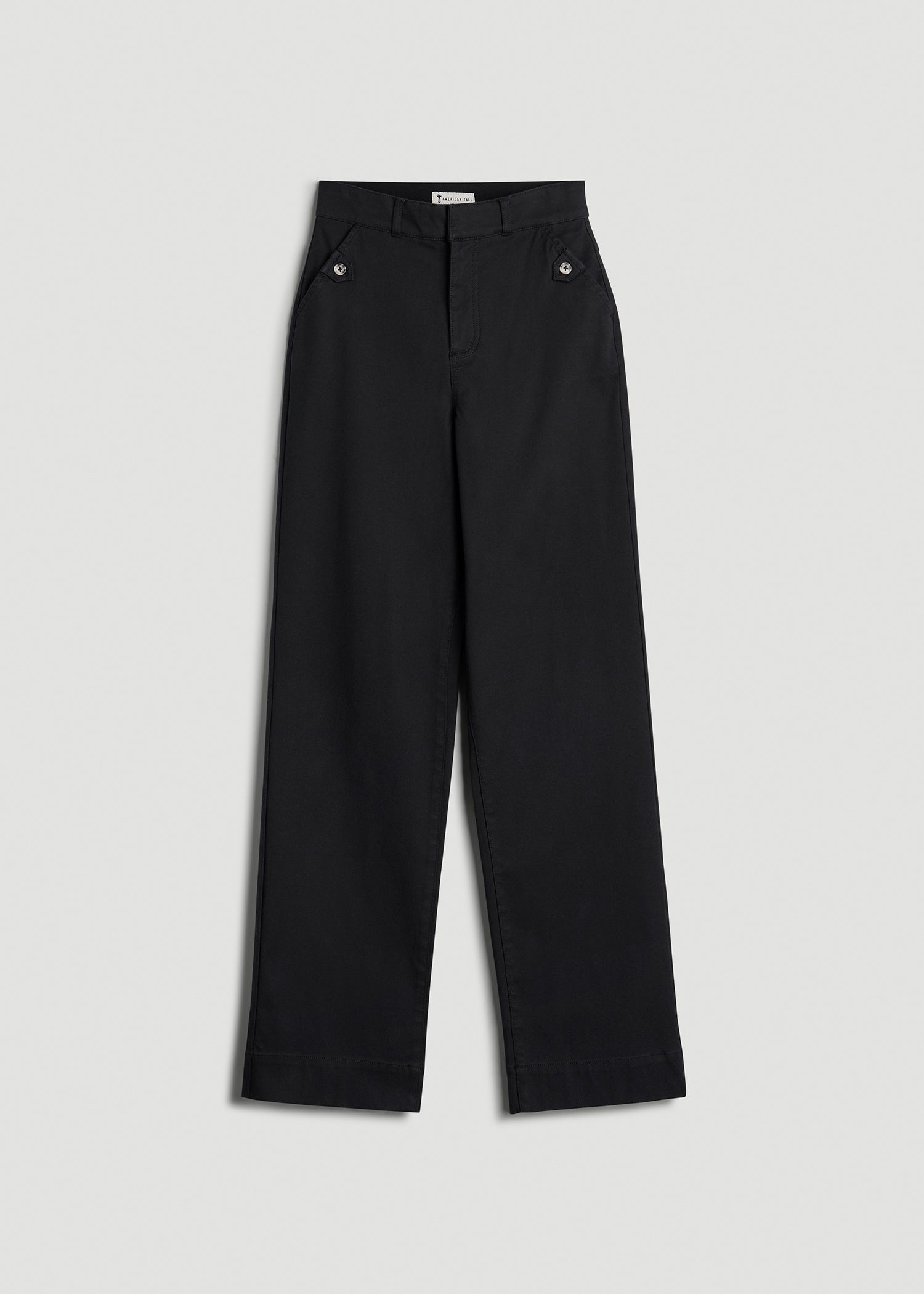 Stretched Wide Leg Trousers