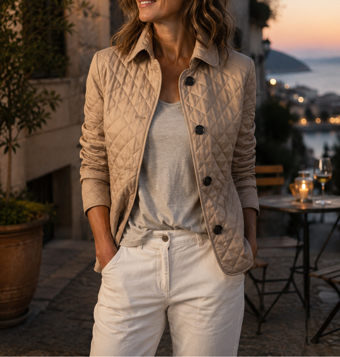 Elly - Lightweight Quilted Jacket