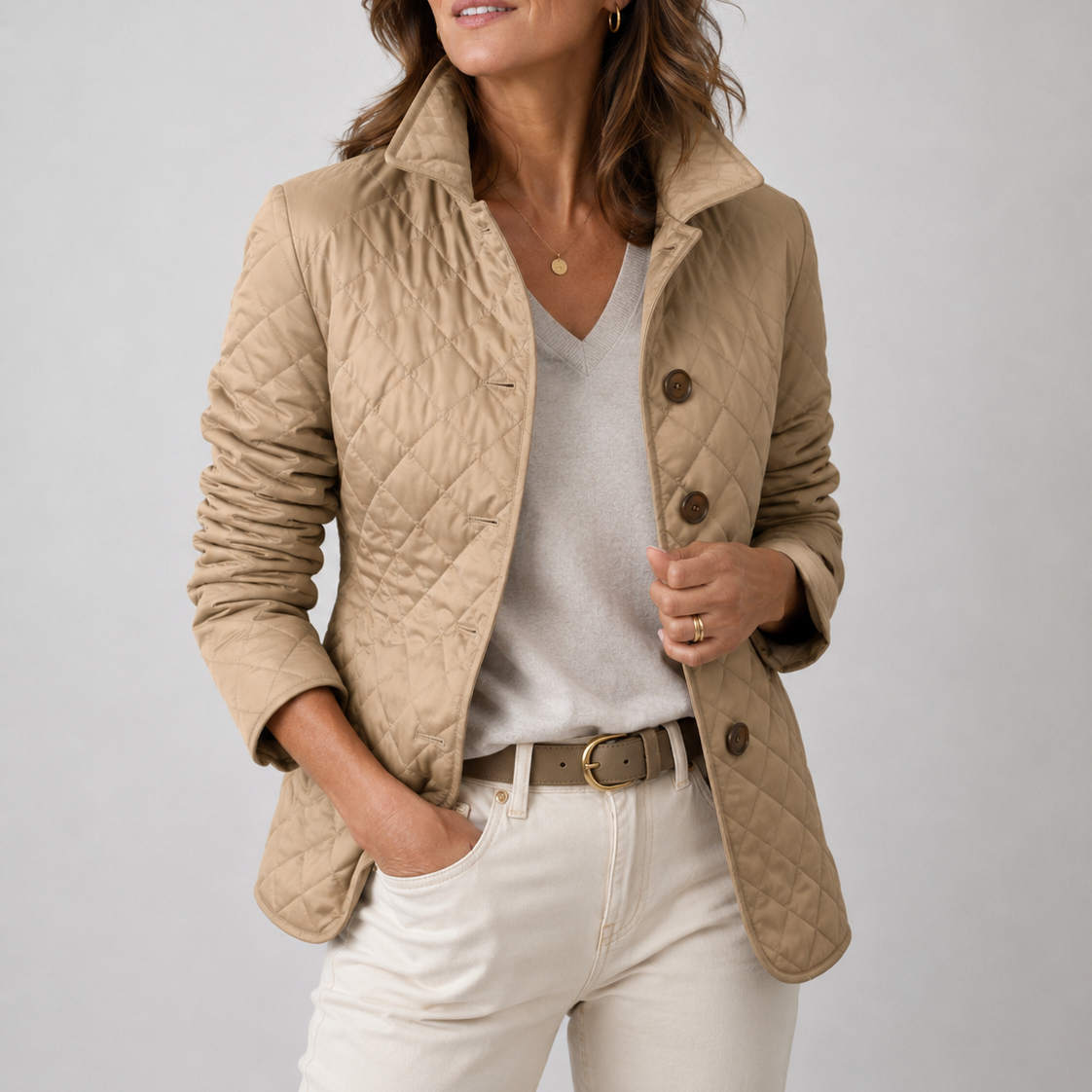 Elly - Lightweight Quilted Jacket
