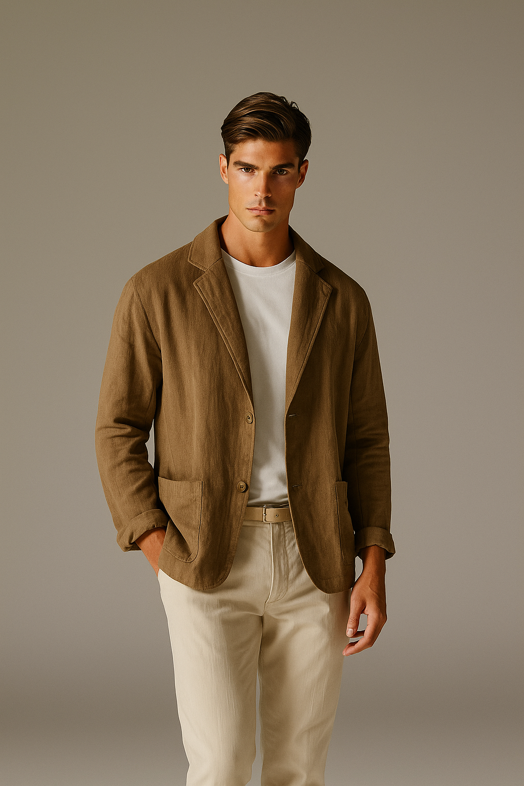 Lucien Linen Jacket