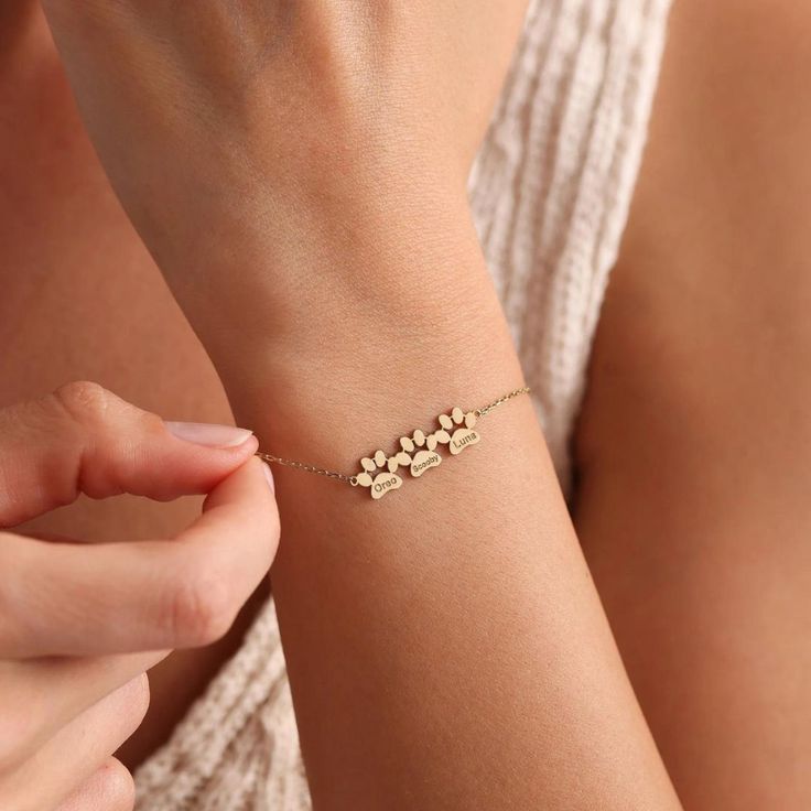 Bracciale con nome personalizzato per animali domestici