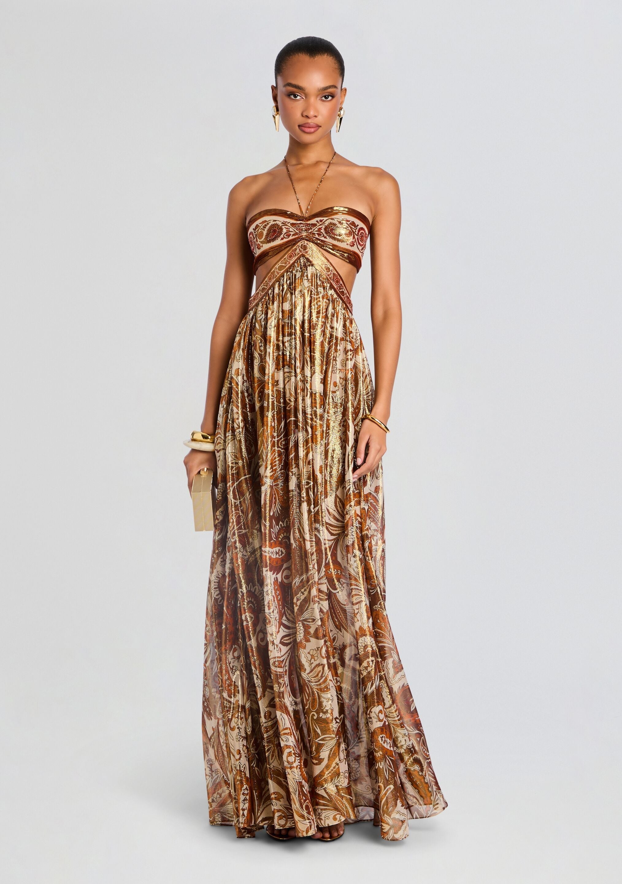 Doryssa Exotic Maxi Dress