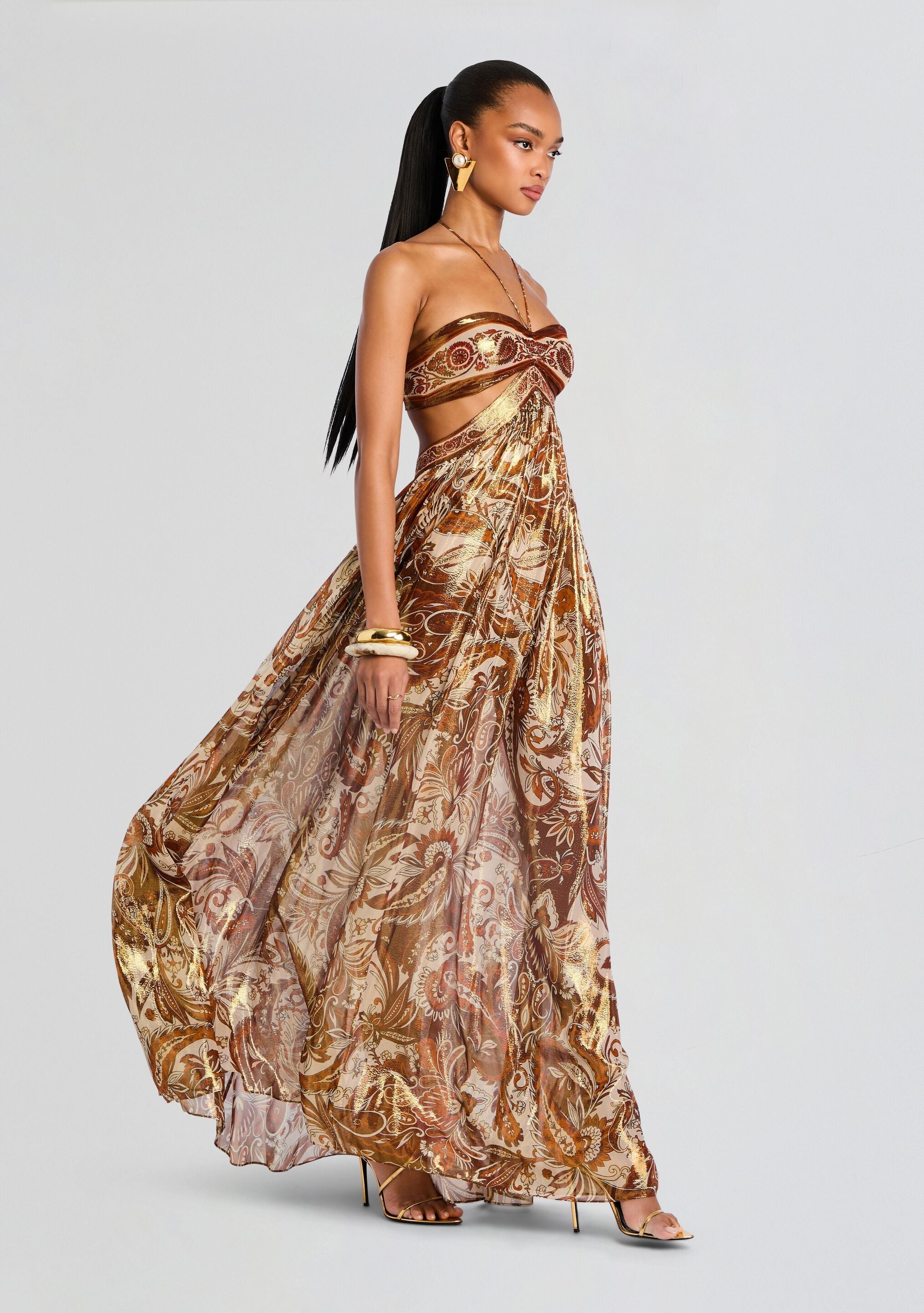 Doryssa Exotic Maxi Dress