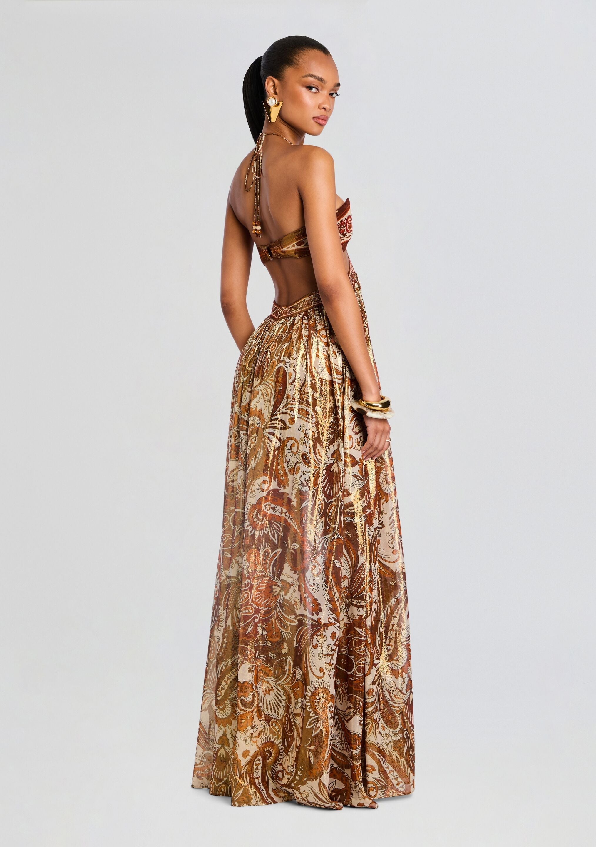 Doryssa Exotic Maxi Dress