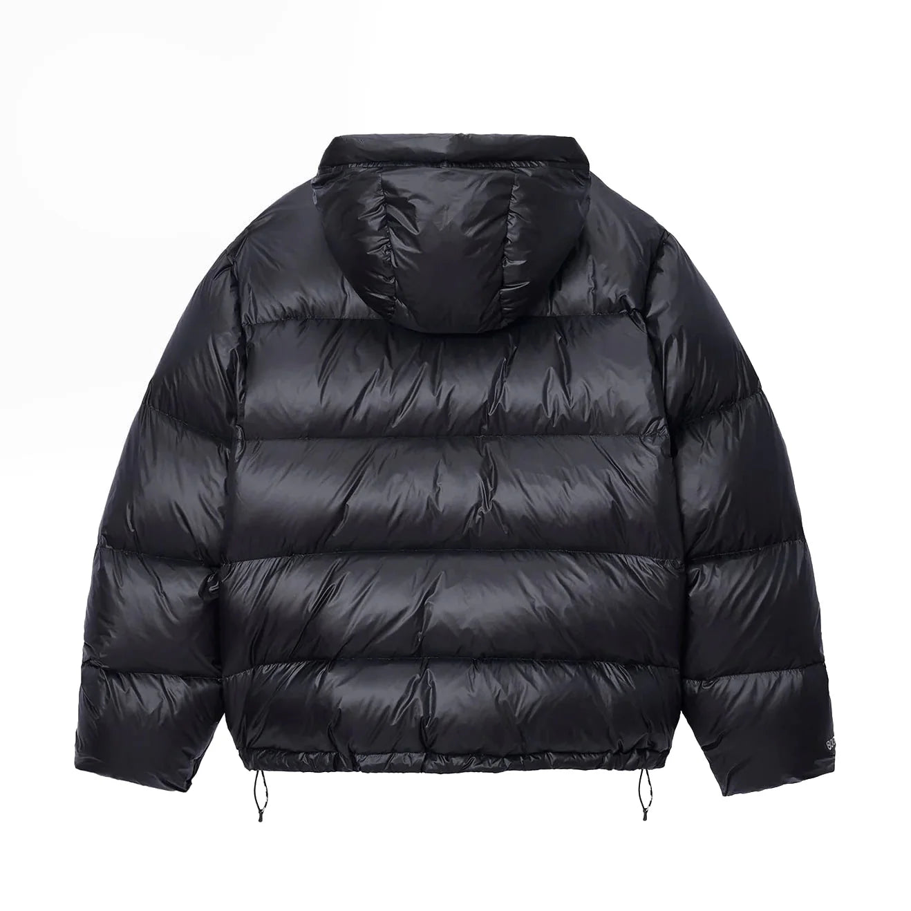 Black Stüssy Puffer Jacket