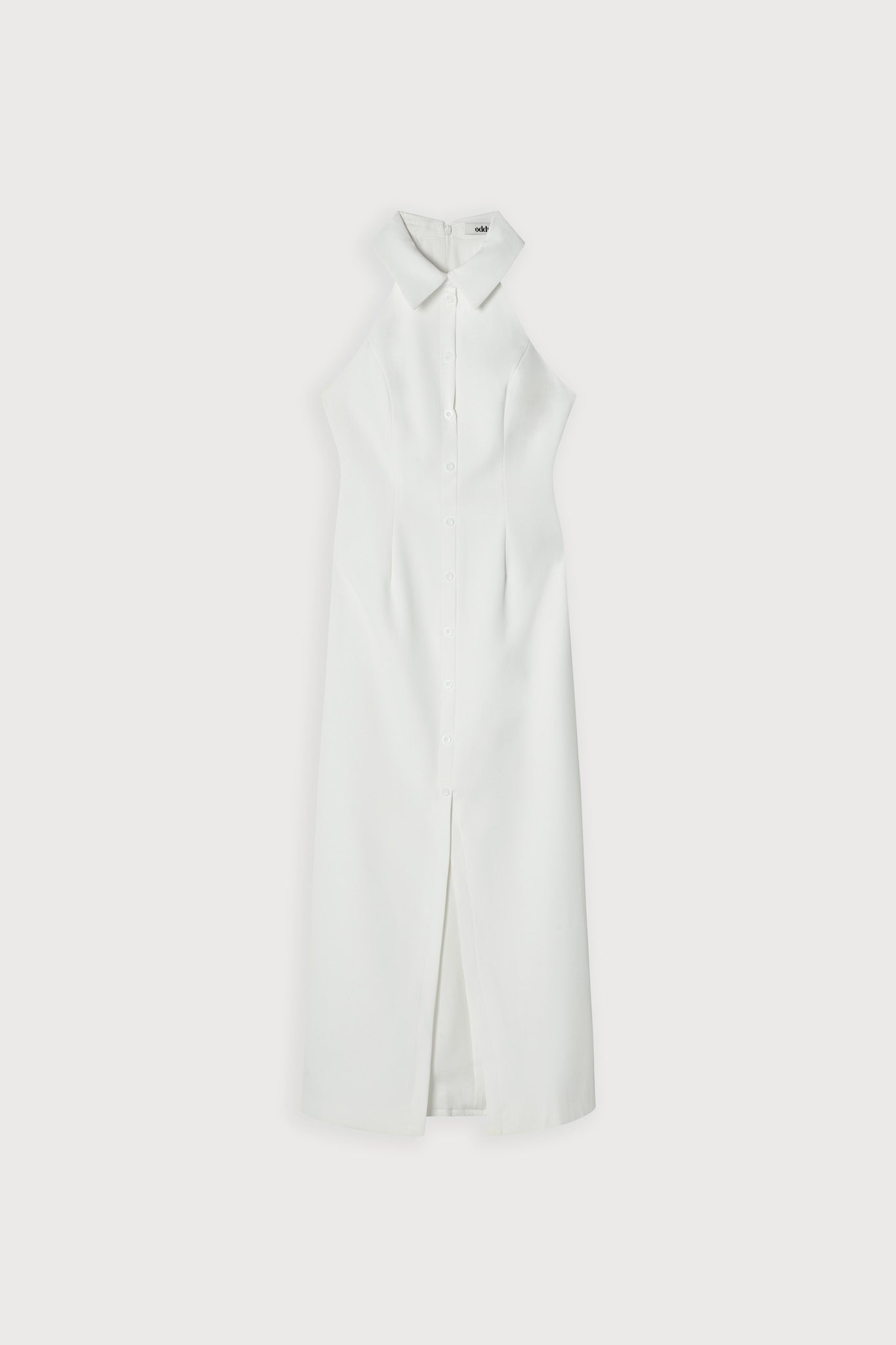 Vestito lungo con colletto