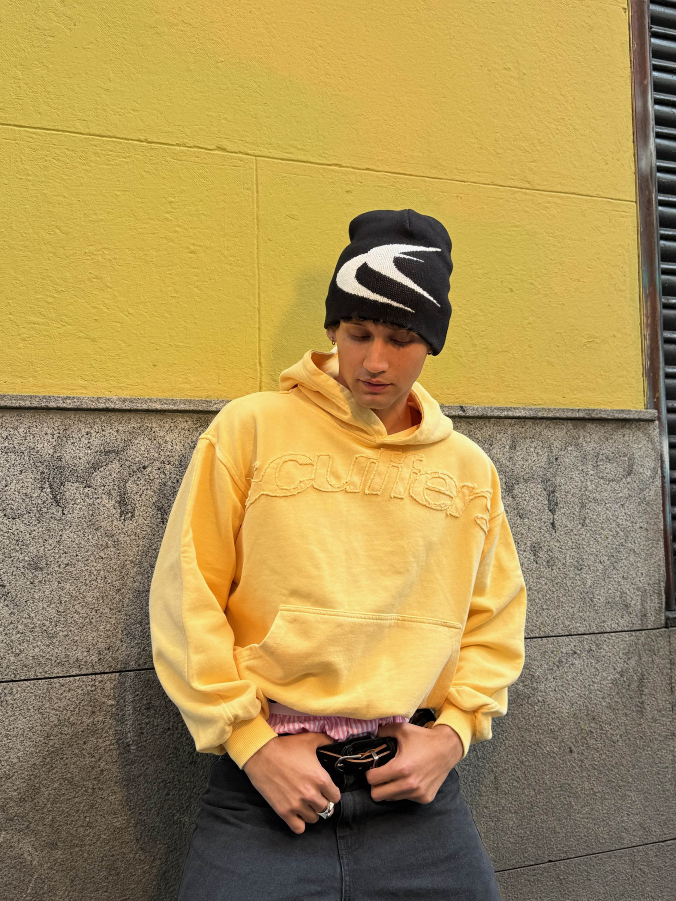 Yellow Cream Hoodie
