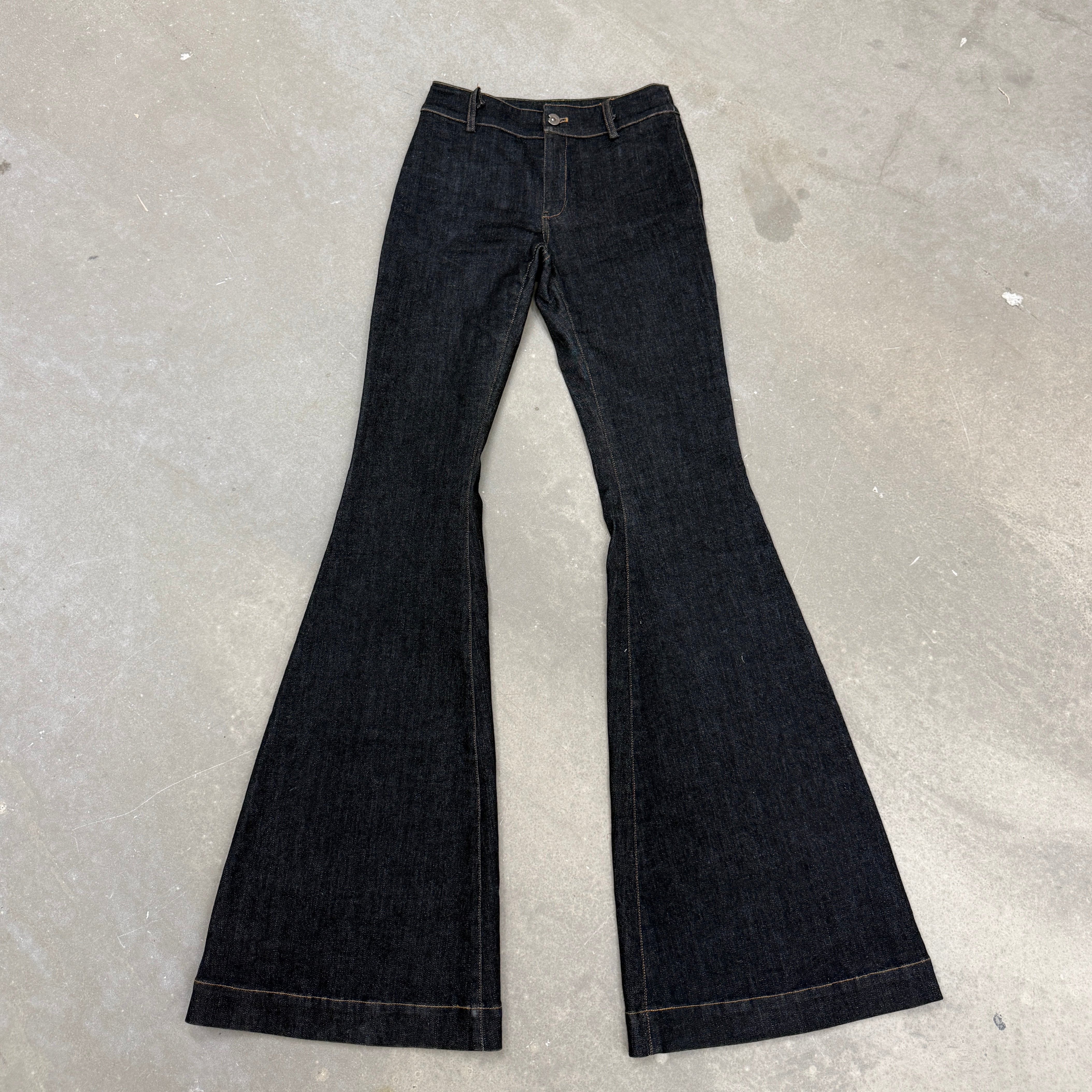 Vintage Flared Denim Jeans