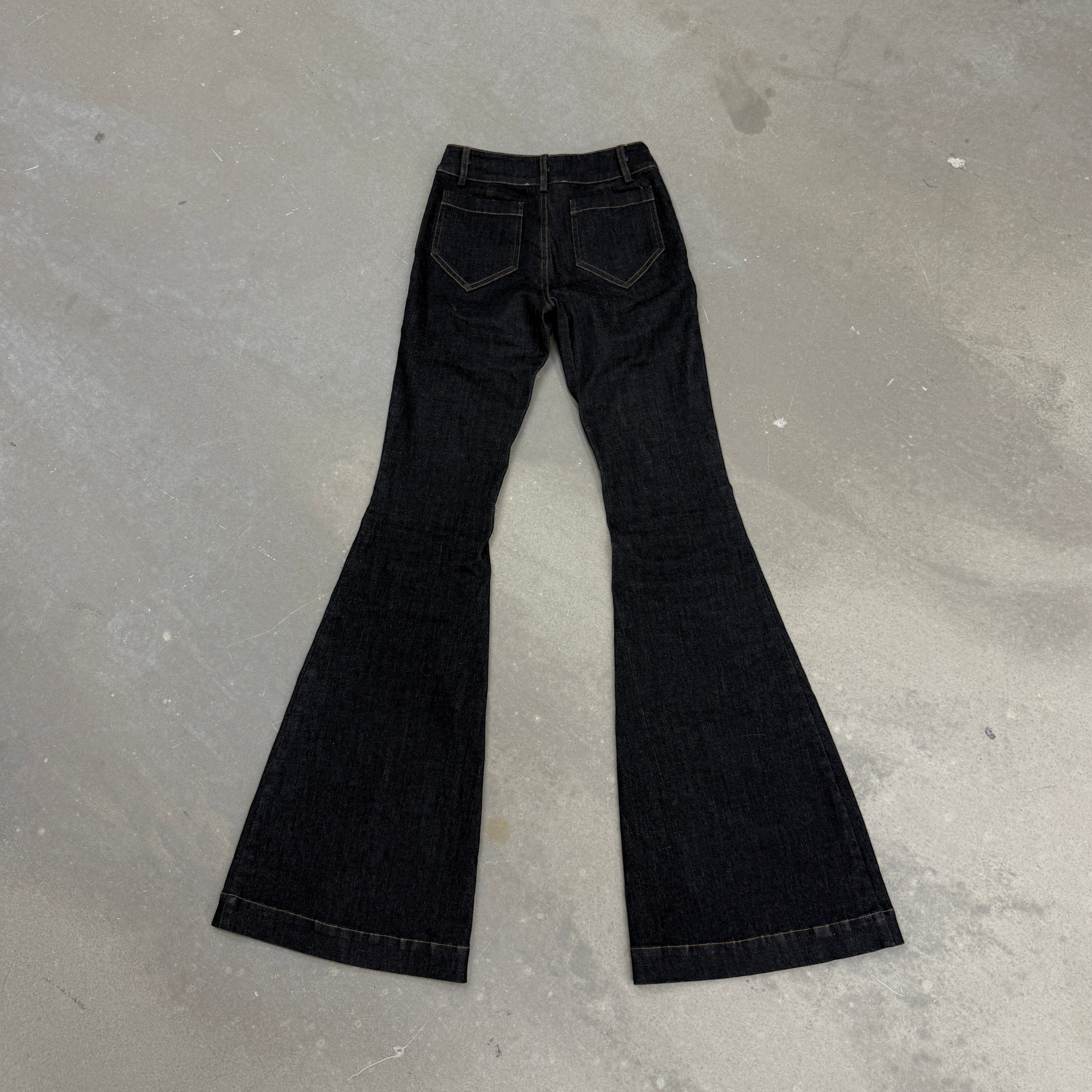 Vintage Flared Denim Jeans