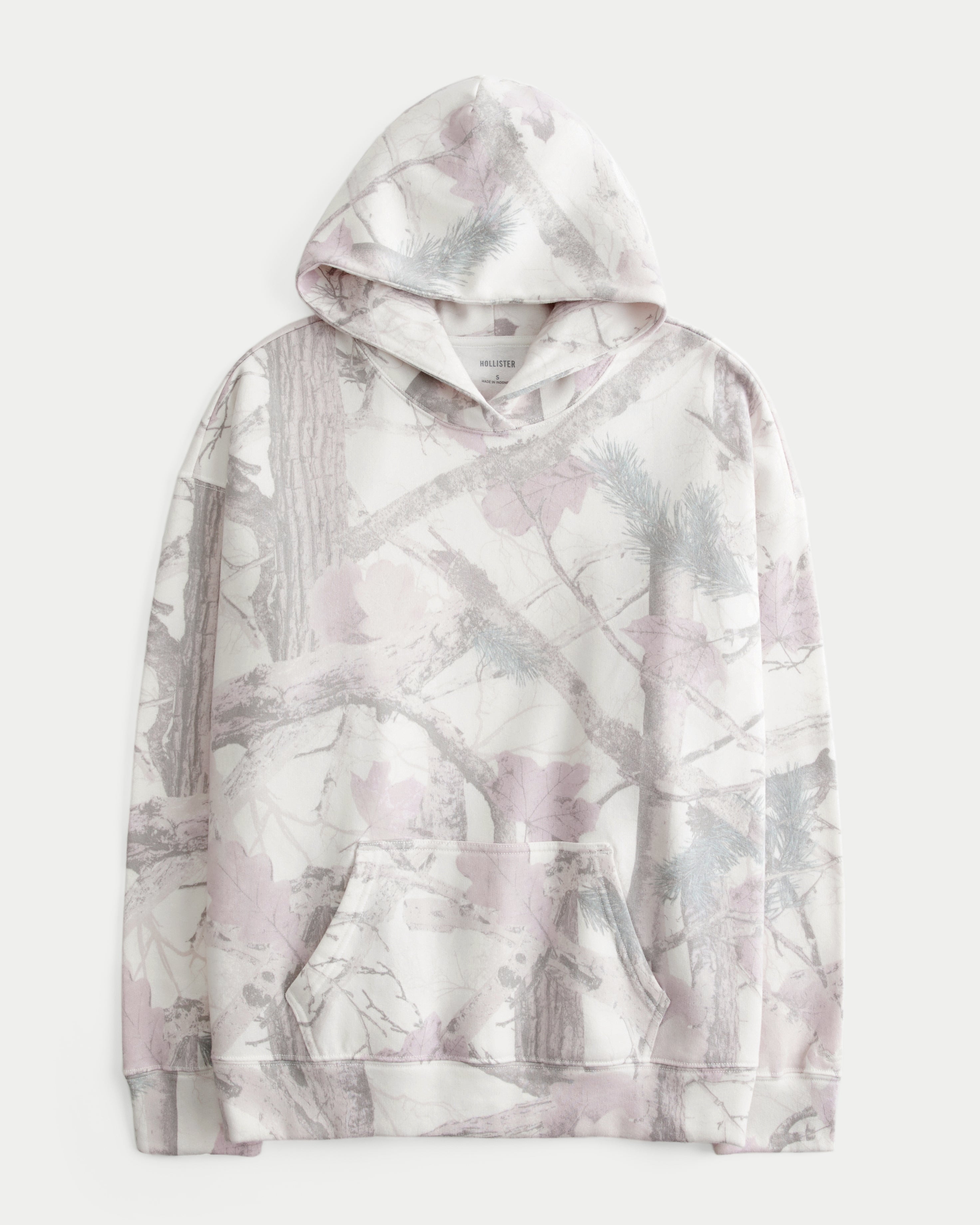 Blush Breeze Camo Hoodie