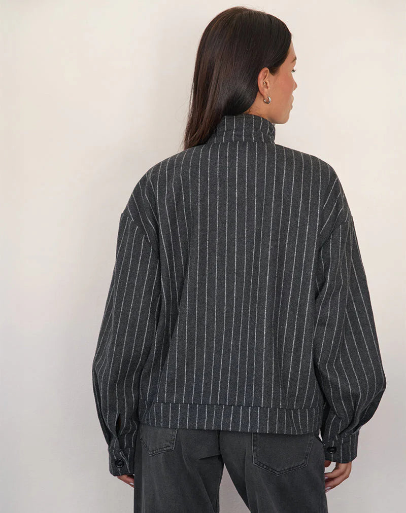 The Pinstripe Lastika Jacket