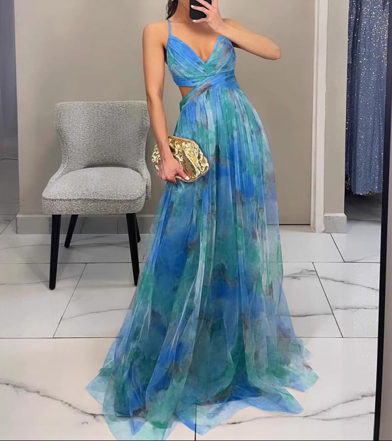 Maxi abito Eleganza Floreale