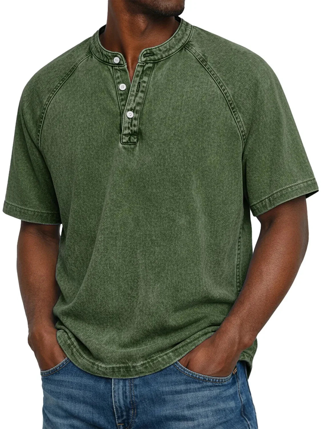 Pedro | Camicia vintage da uomo con bottoni