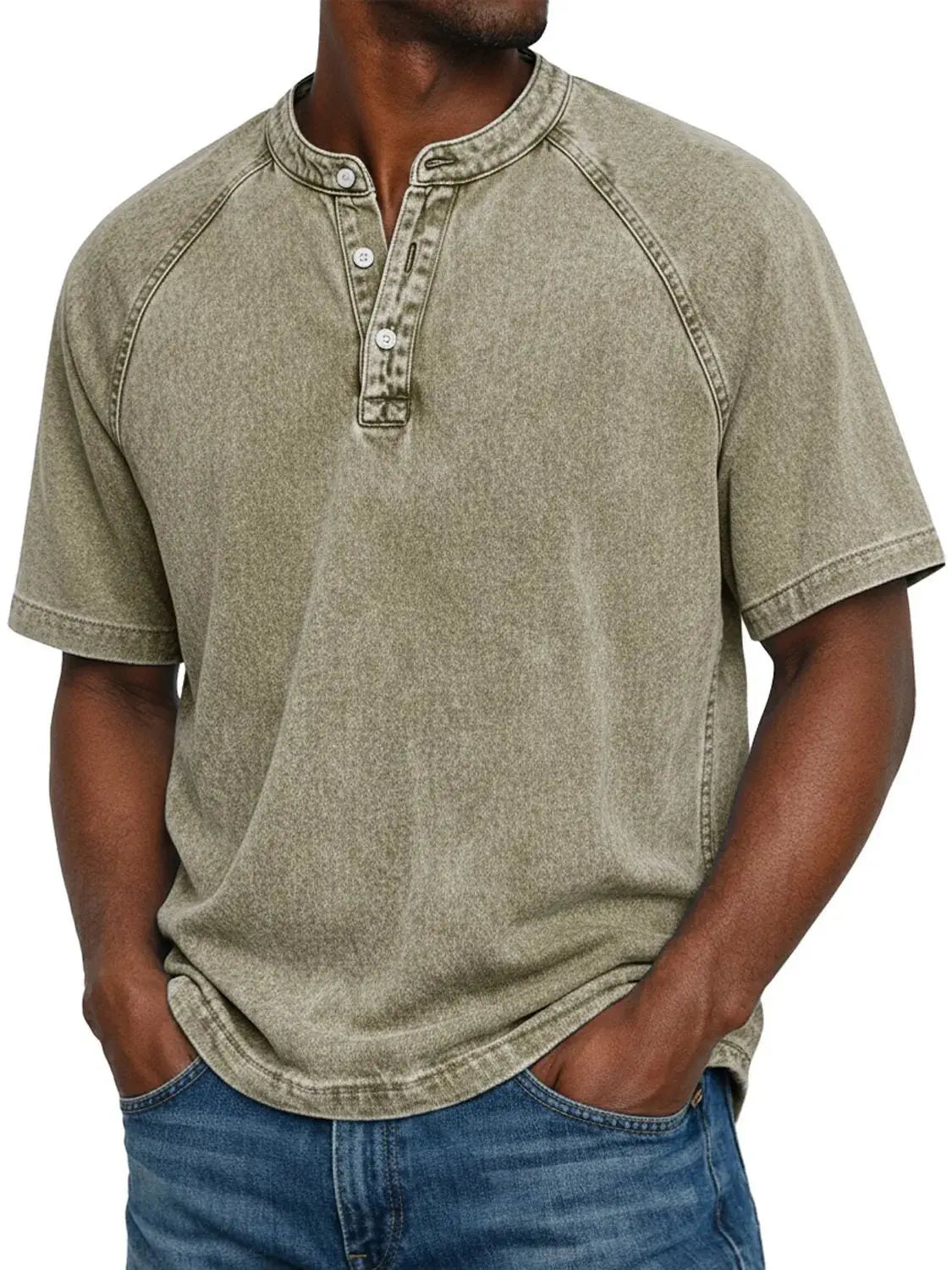 Pedro | Camicia vintage da uomo con bottoni