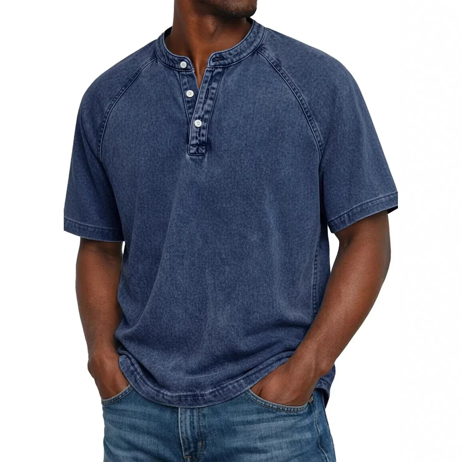 Pedro | Camicia vintage da uomo con bottoni