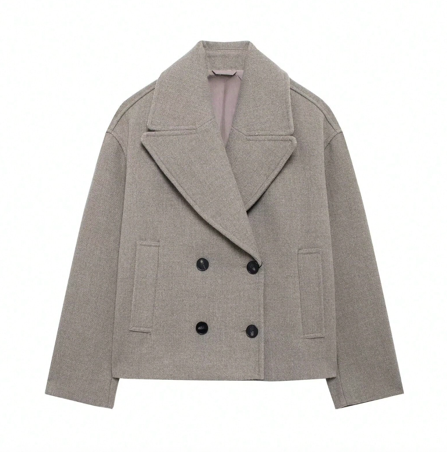 Cropped Peacoat