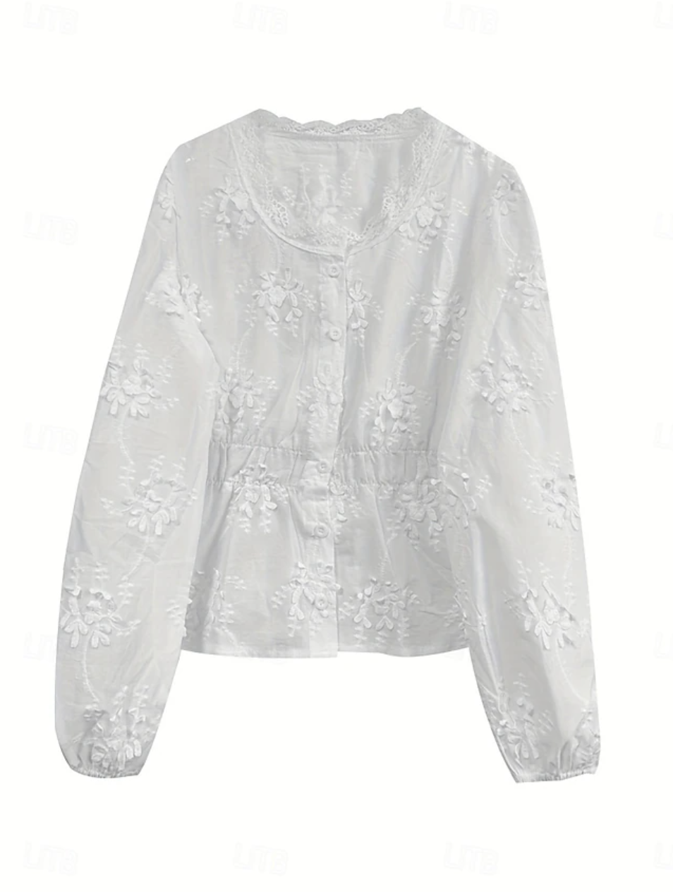Balloon Sleeve Blouse