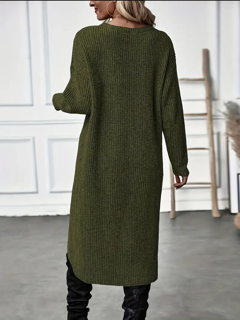 Aspen Wrap Knit Dress